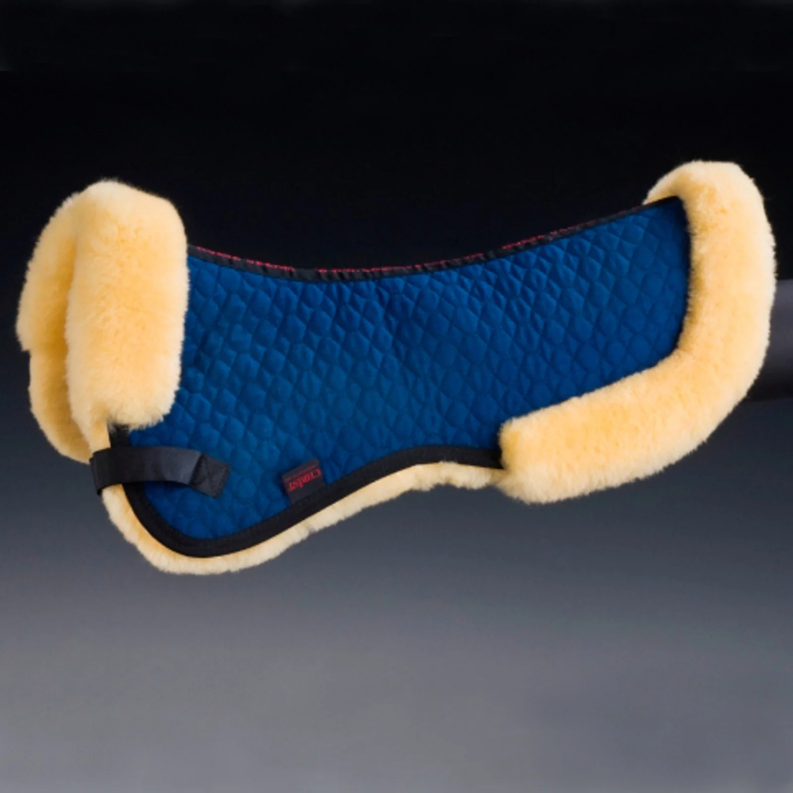 Half Pad with Edge Blue/Off-White F