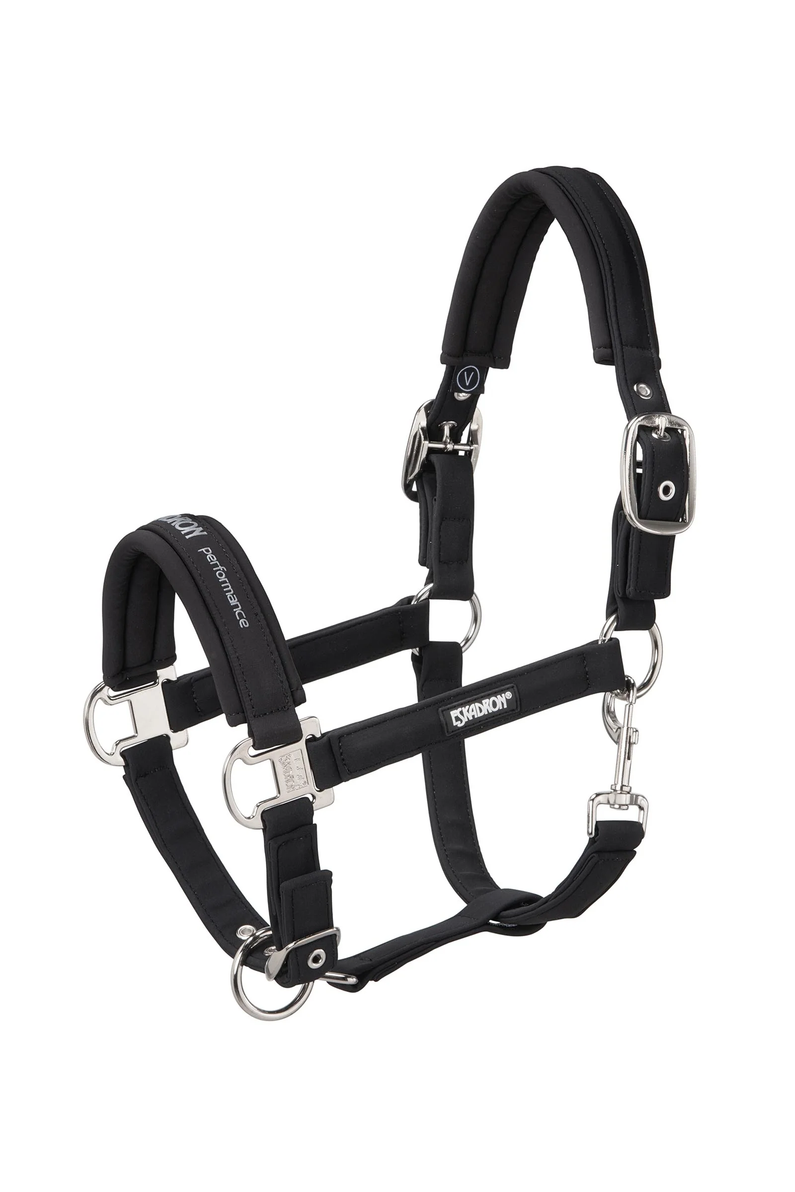 Halter Double Pin Black C