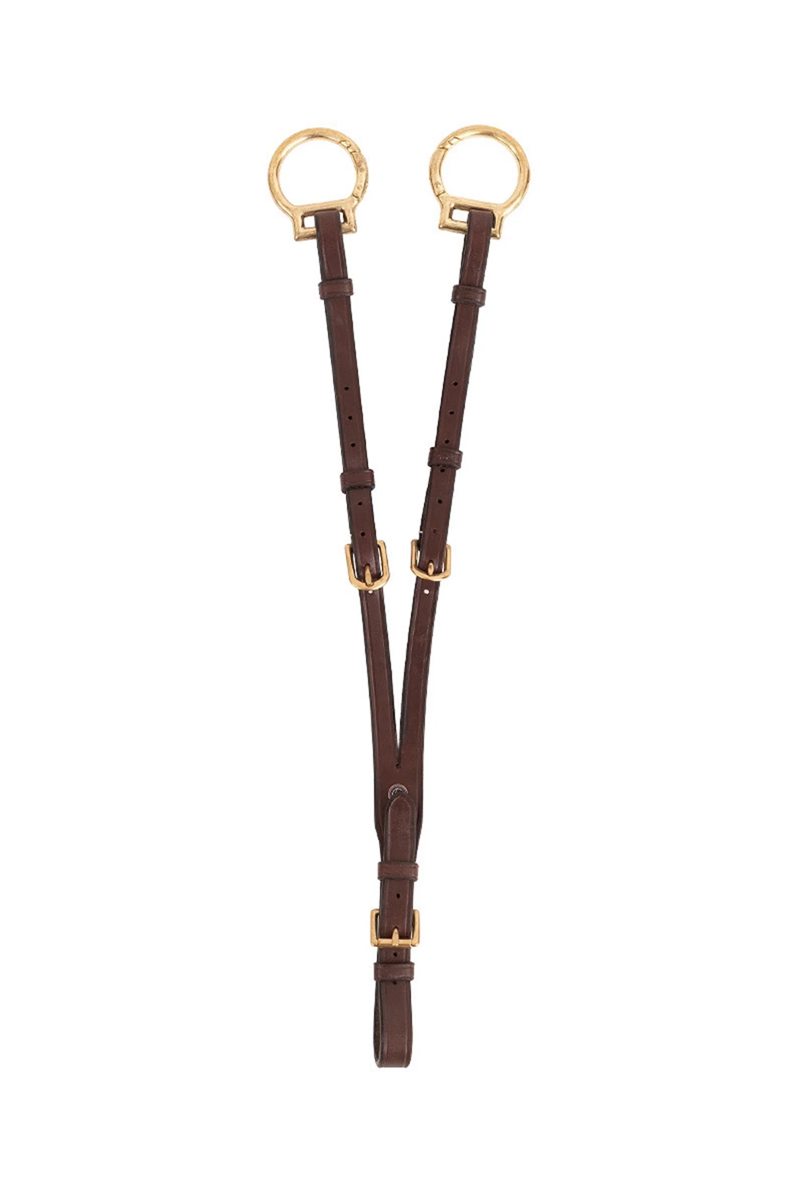 Helsinki Running Martingale Attachment Brown/Gold F