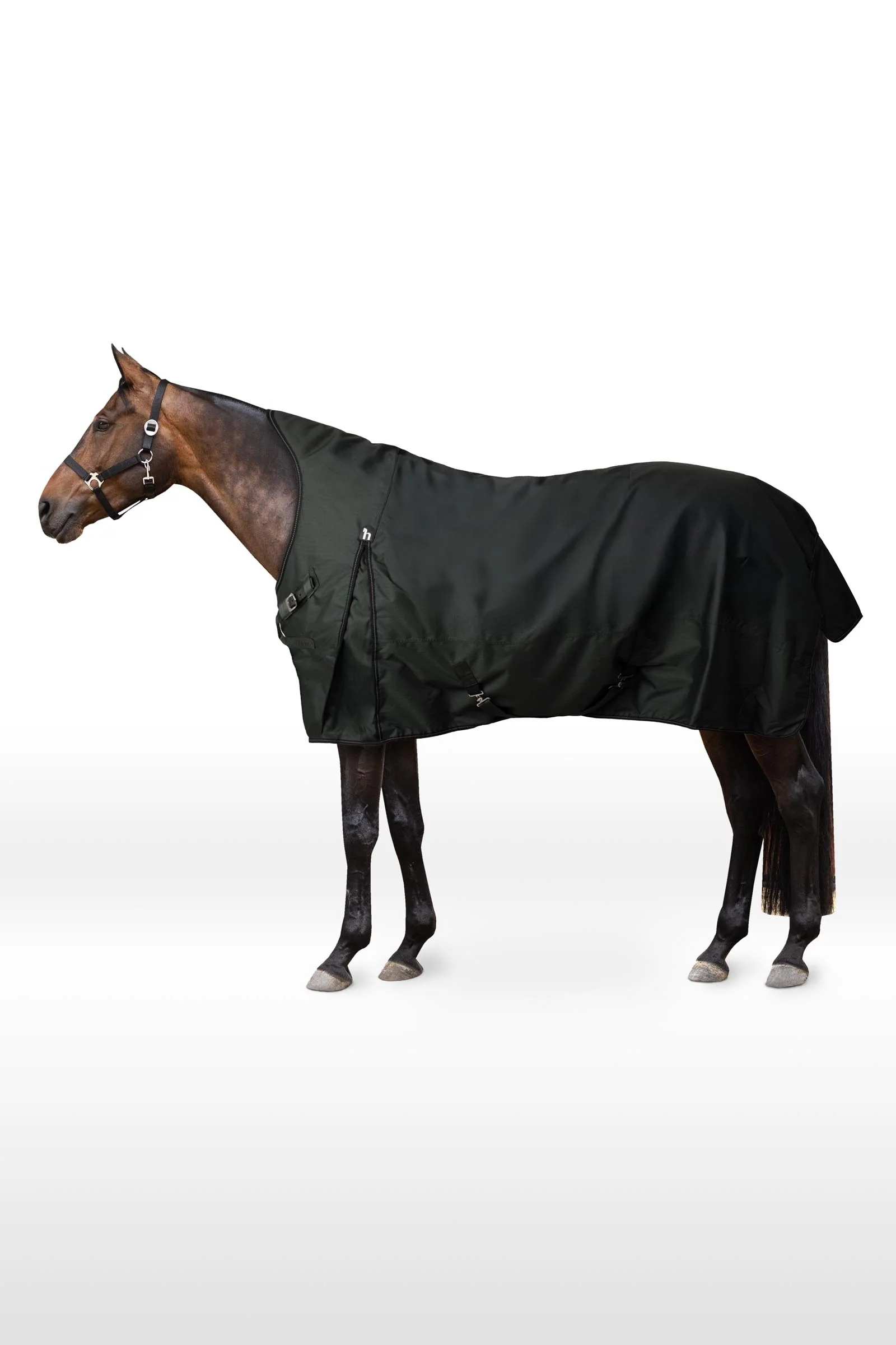 Helsinki Turnout Rug With Half Neck, 0 g Scarab Green 155