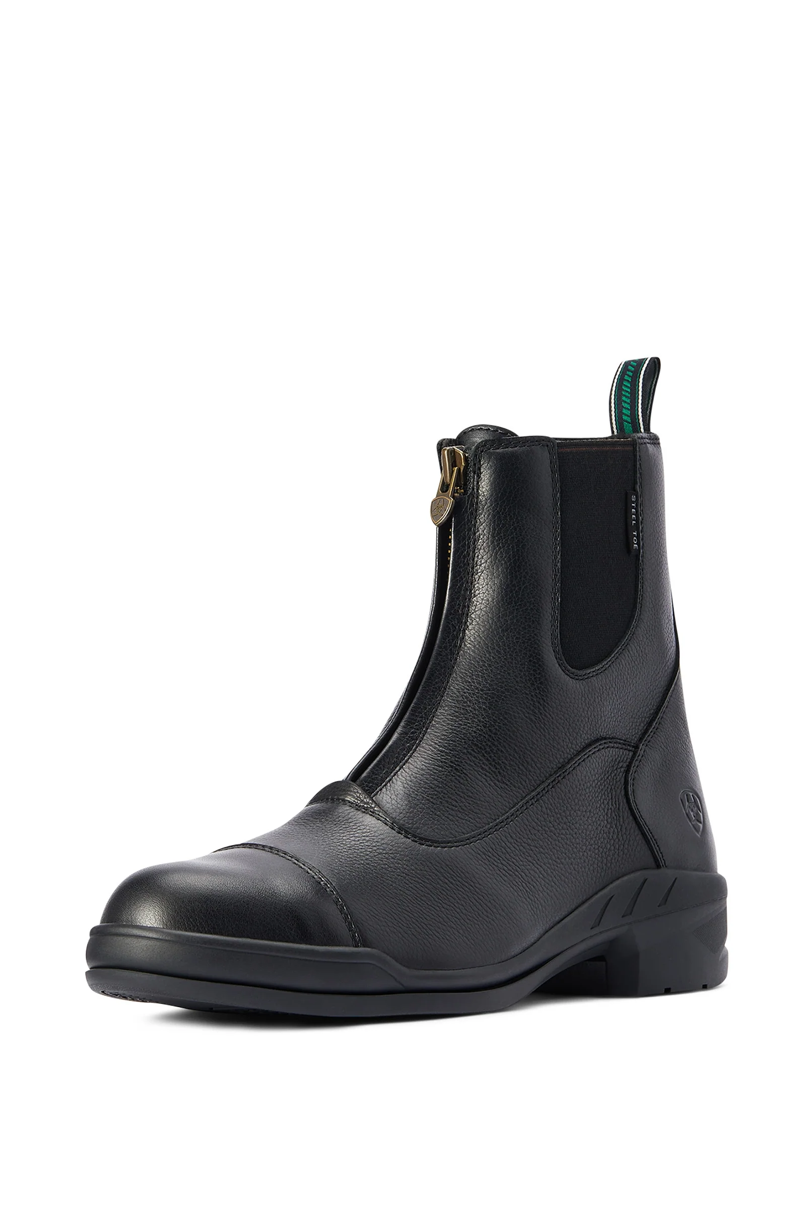 Heritage IV Zip Steel Toe Men's Paddock Boots Black 12,5