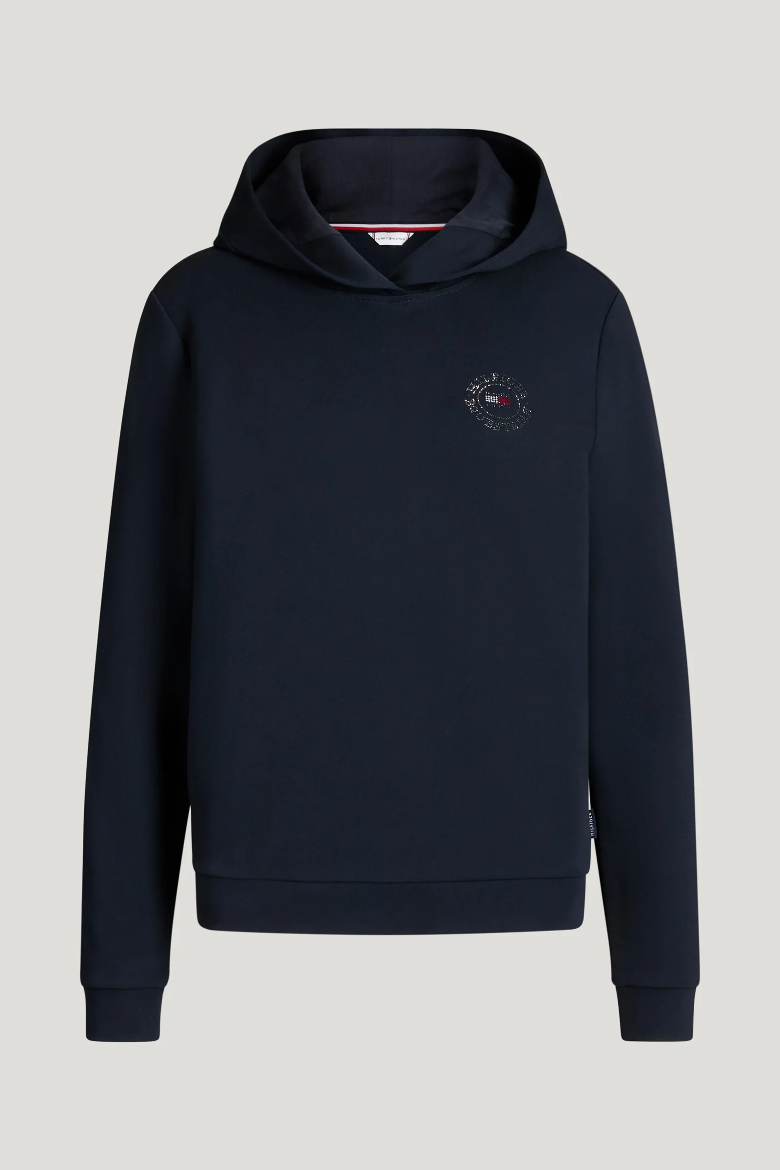 Hollywood Women's Rhinestone Hoodie Desert Sky L