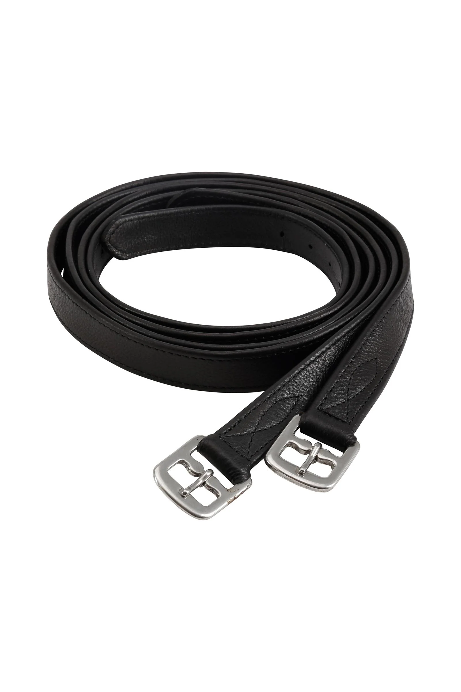 HorseGuard Stirrup Leathers, 21 mm Black 53"