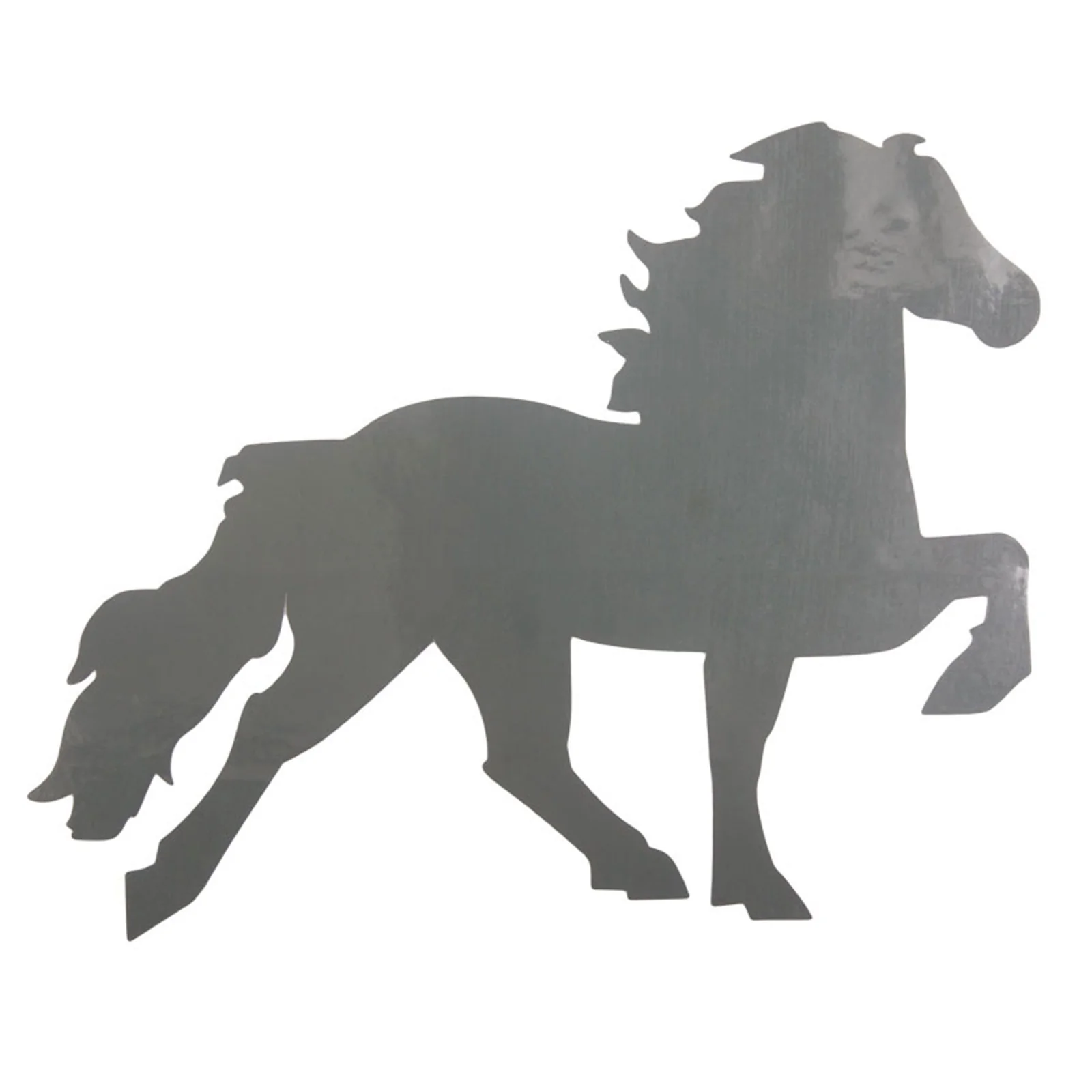 Icelandic horse sticker Grey One Size
