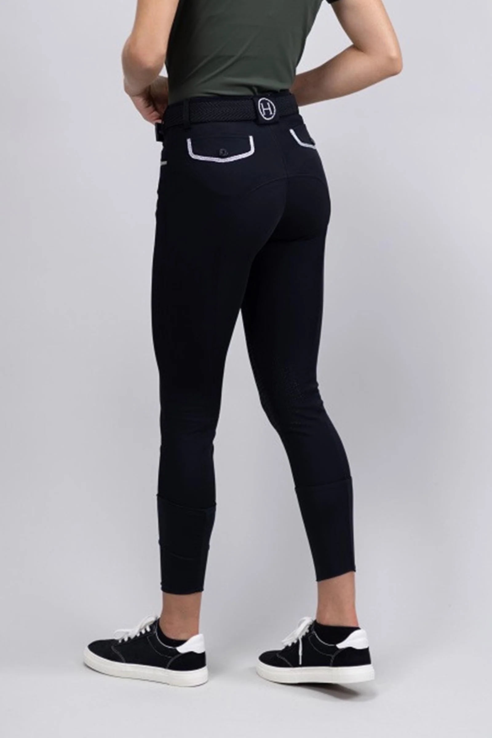 Jaltika Women's Fullseat Breeches Noir (Black) 4