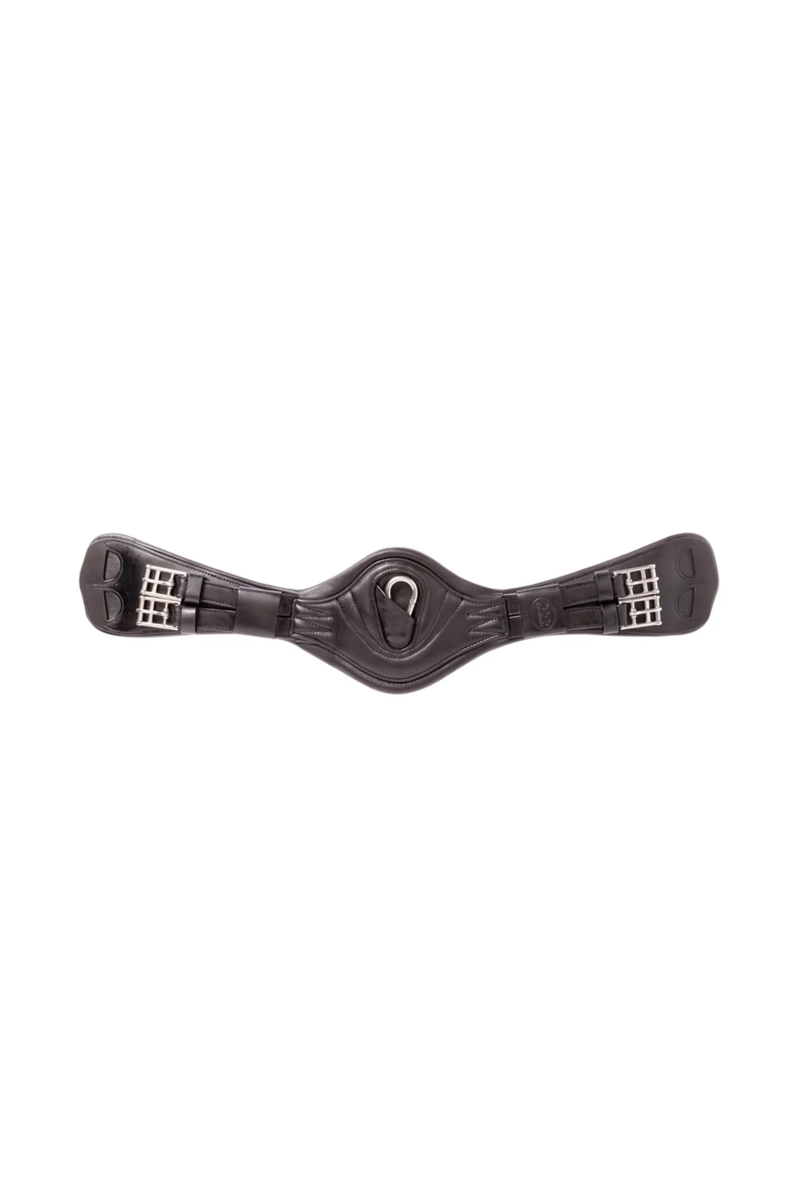 Julius Soft Leather Short Girth w/o Elastic Black/Black 50