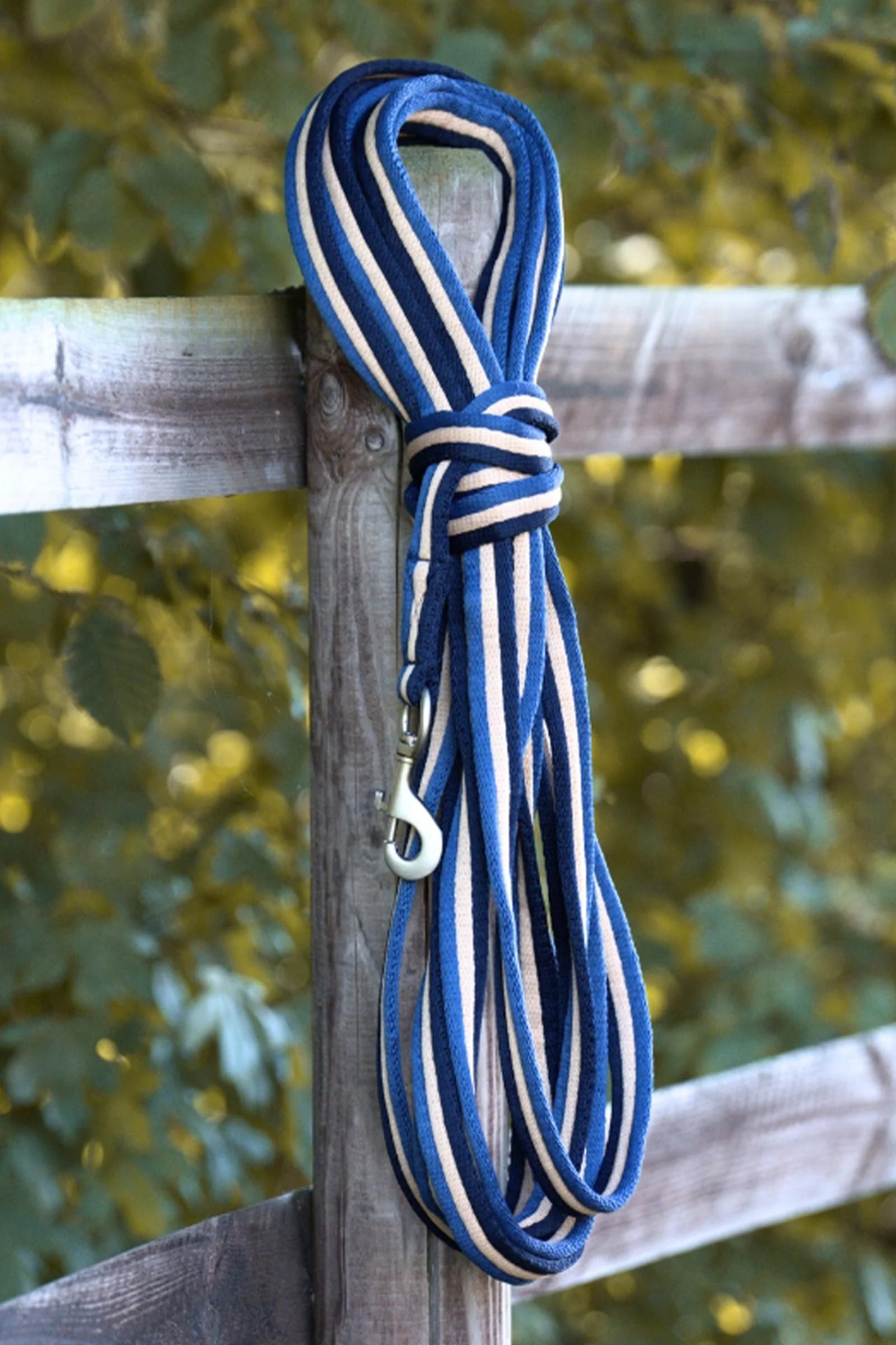 KavalDuo Lunge Line Smoke Blue-Creme-Navy One Size