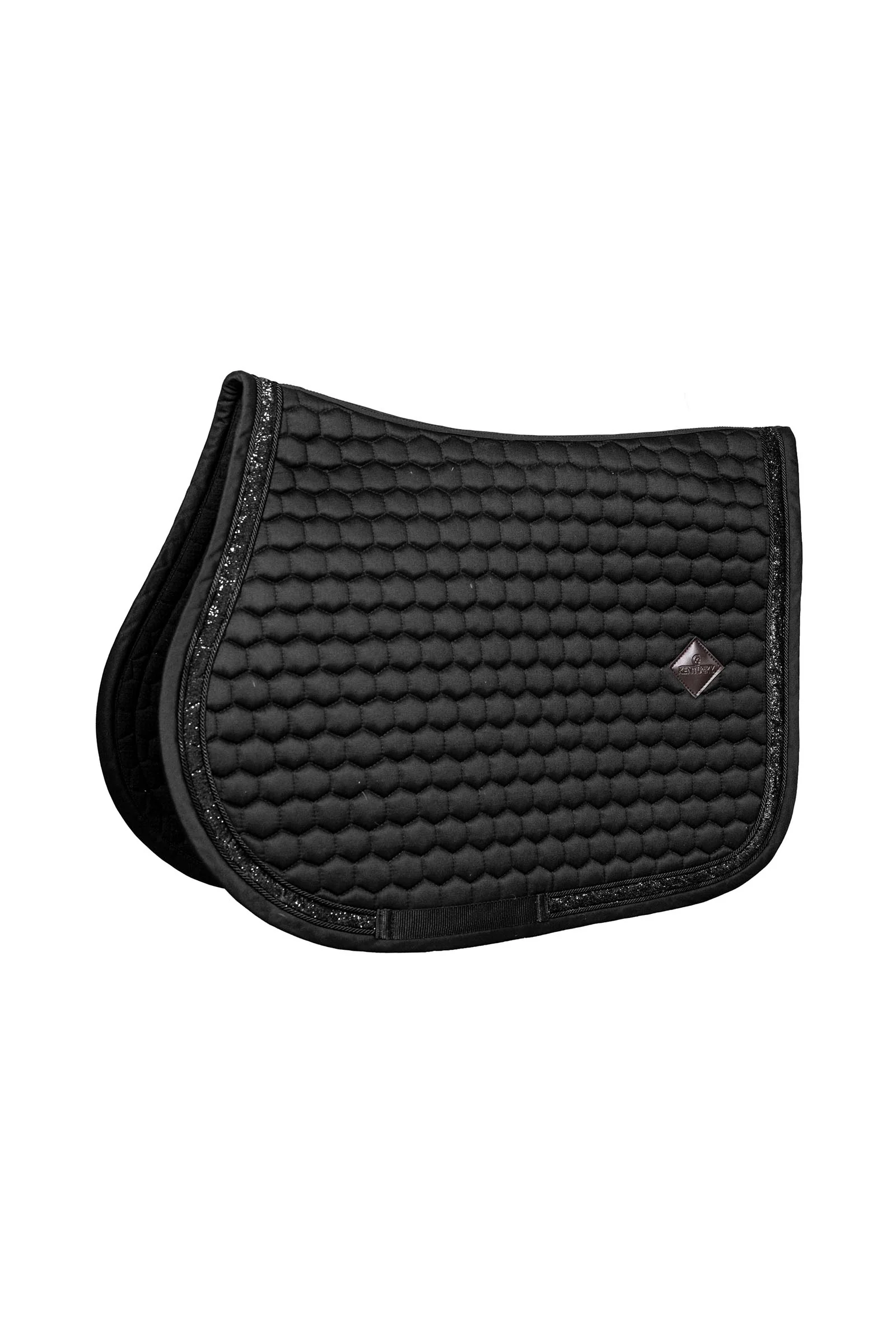 Kentucky Horseware Glitter Band Jumping Saddle Pad Black F