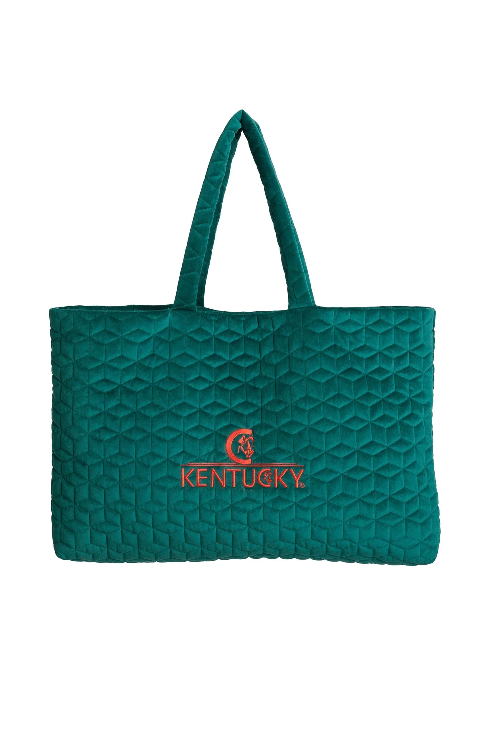 Kentucky Horseware Velvet Bag With Logo Emerald One Size