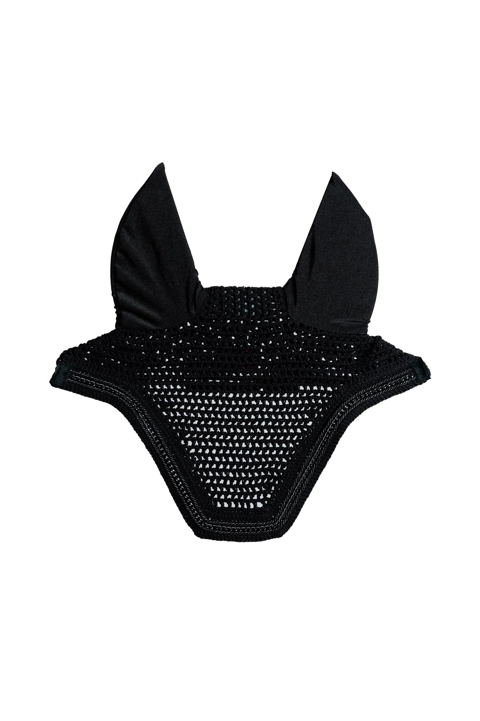 Kentucky Horseware Wellington Fly Veil With Metal Chain Black F