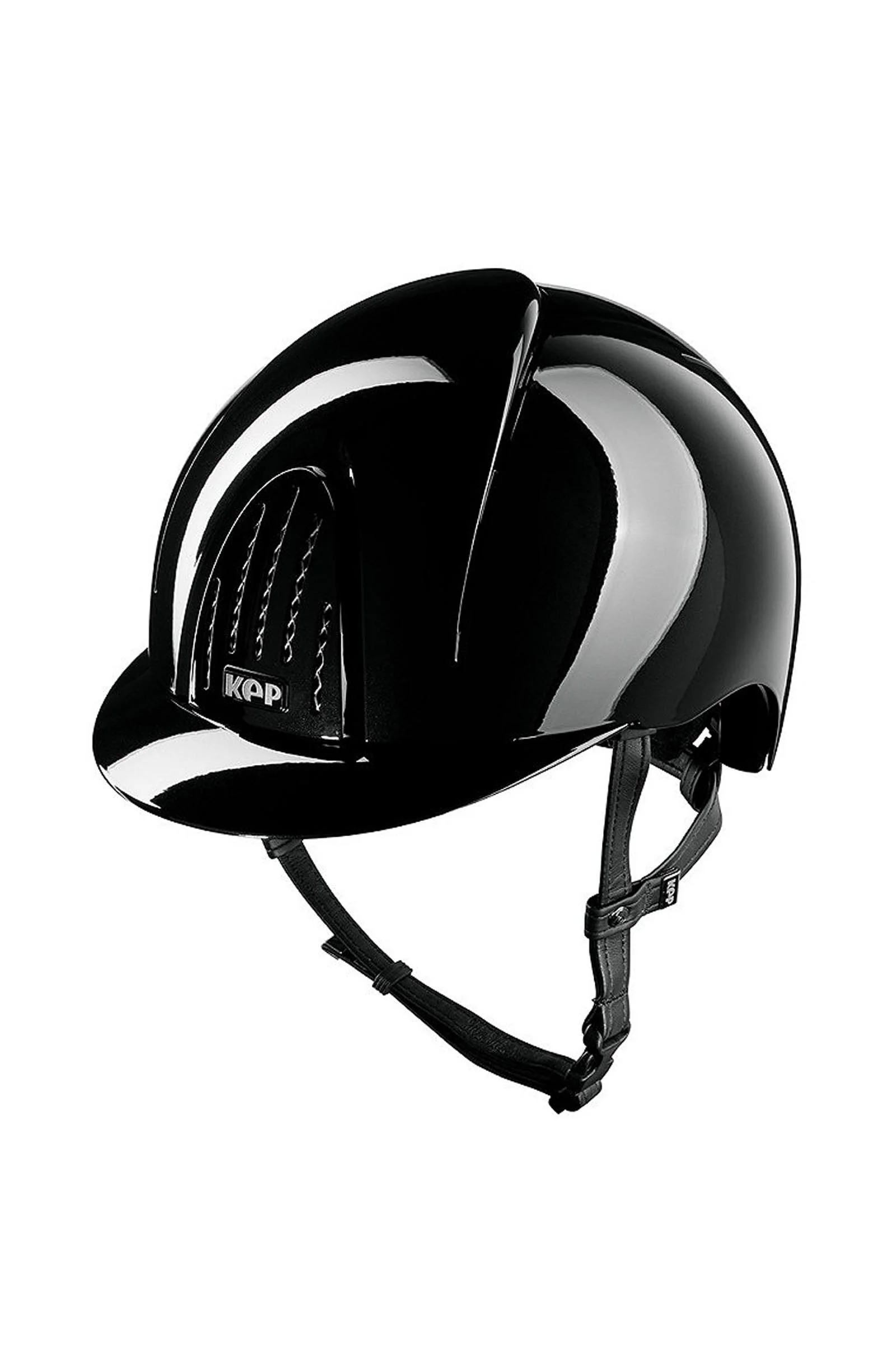 KEP NOVA ABS Metal Polish Riding Helmet Black 051-x-058
