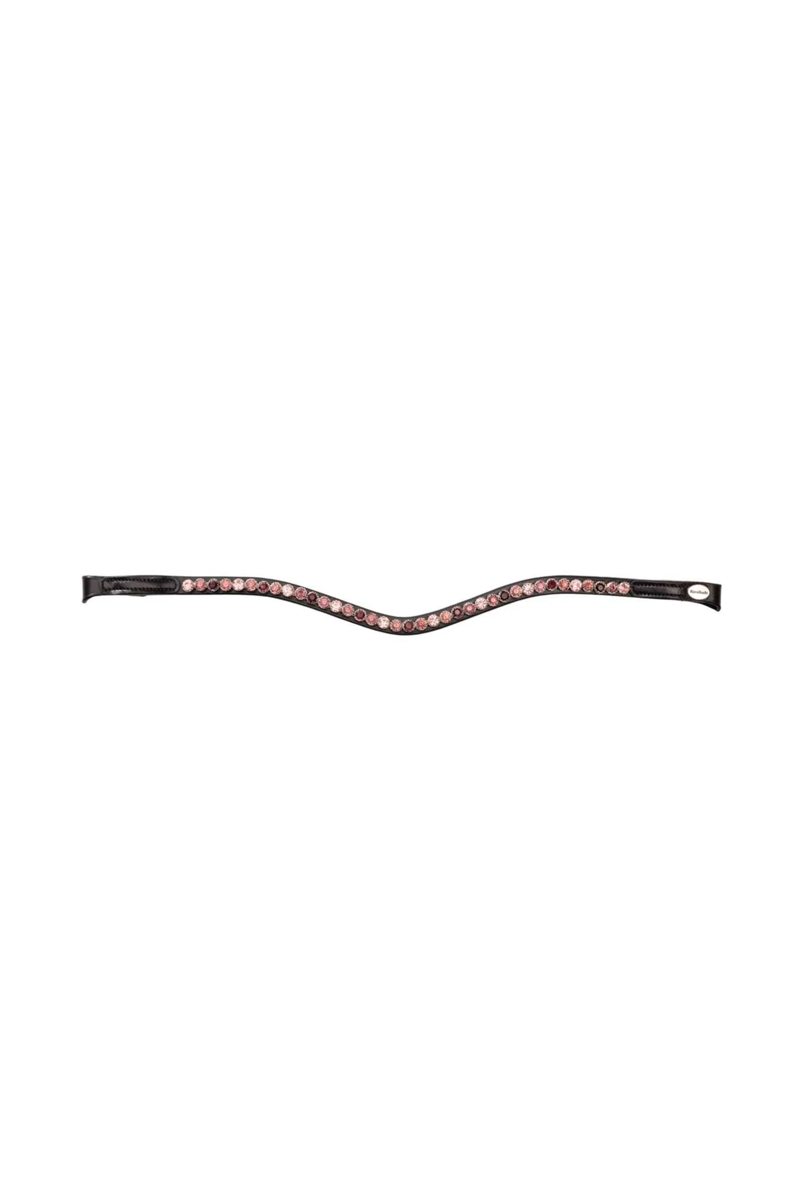 Kiara Browband Black/Burgundy-Rosé C