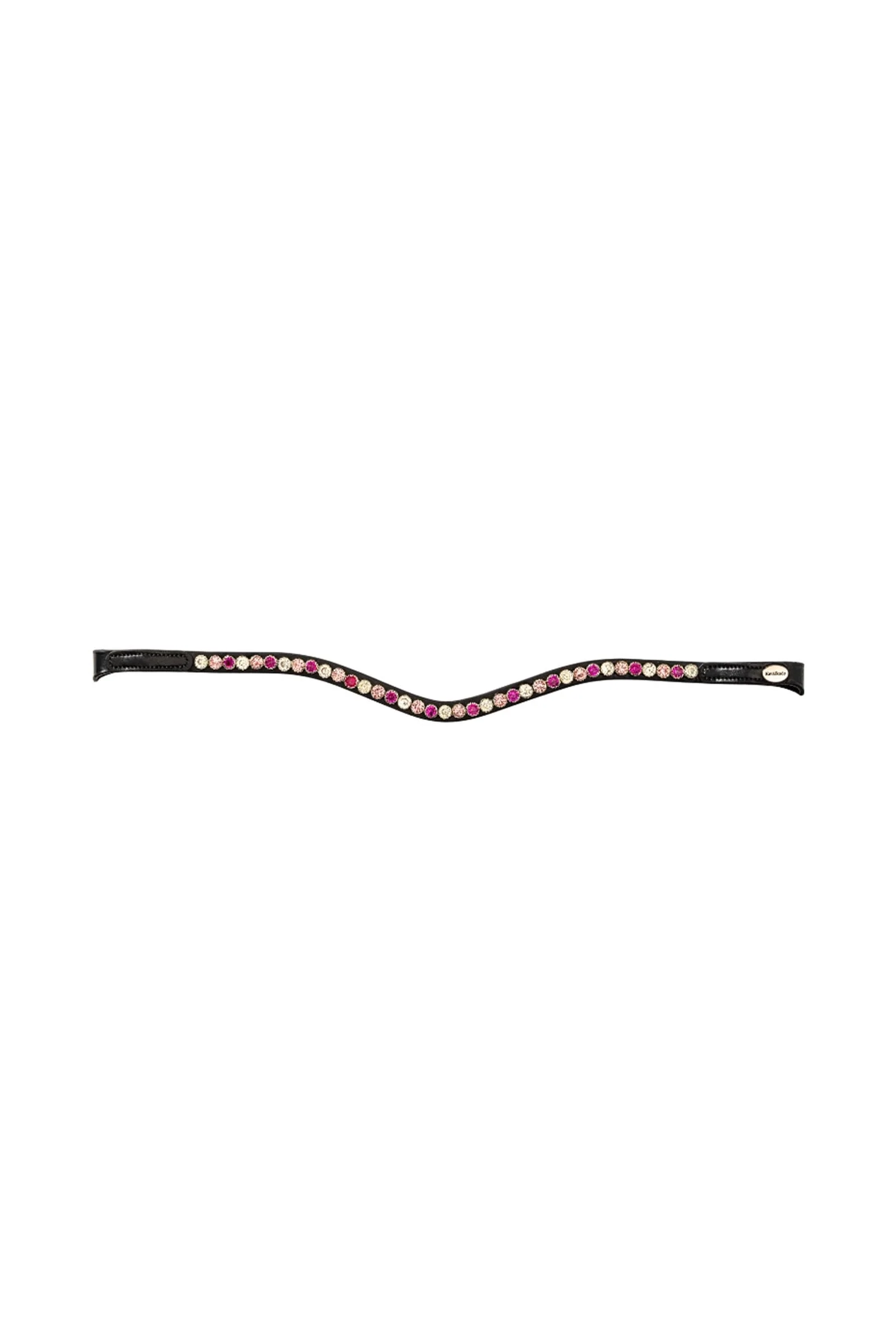 Kiara Browband Black/Pink PII