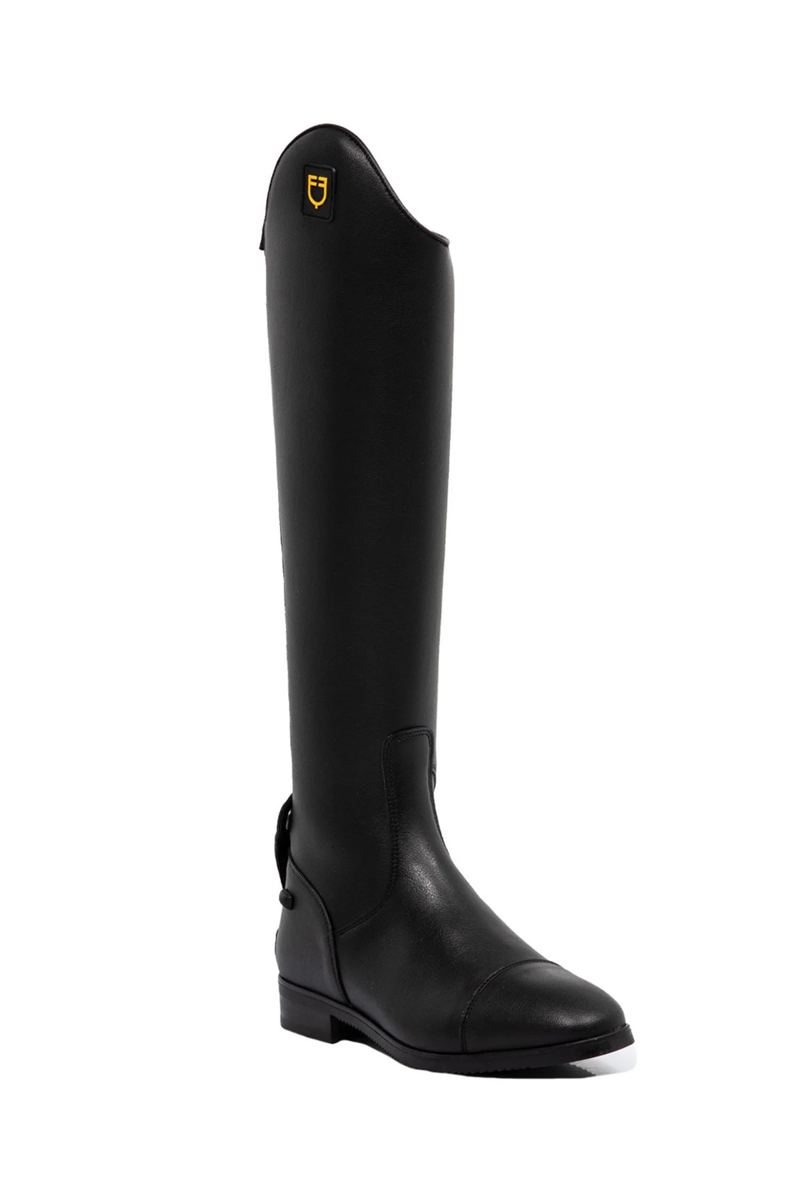 Kids' Boots in Coated Microfibre Black 1 Regular Regular