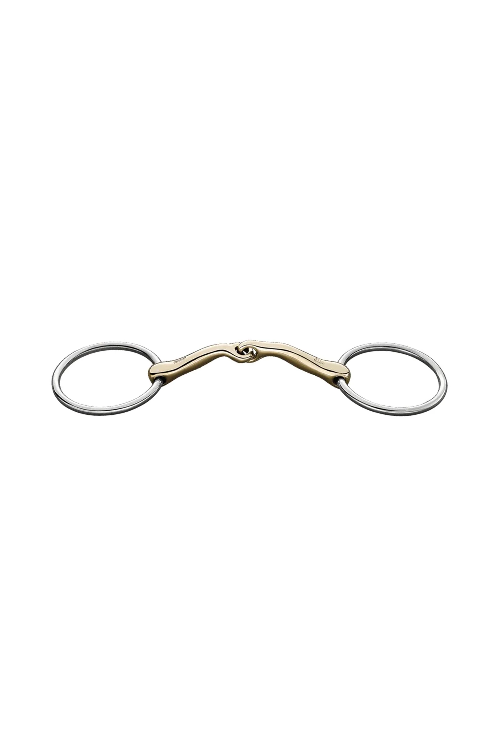 KK Loose Ring Snaffle Bit, Single Jt. 12mm, Sensogan Metall 145