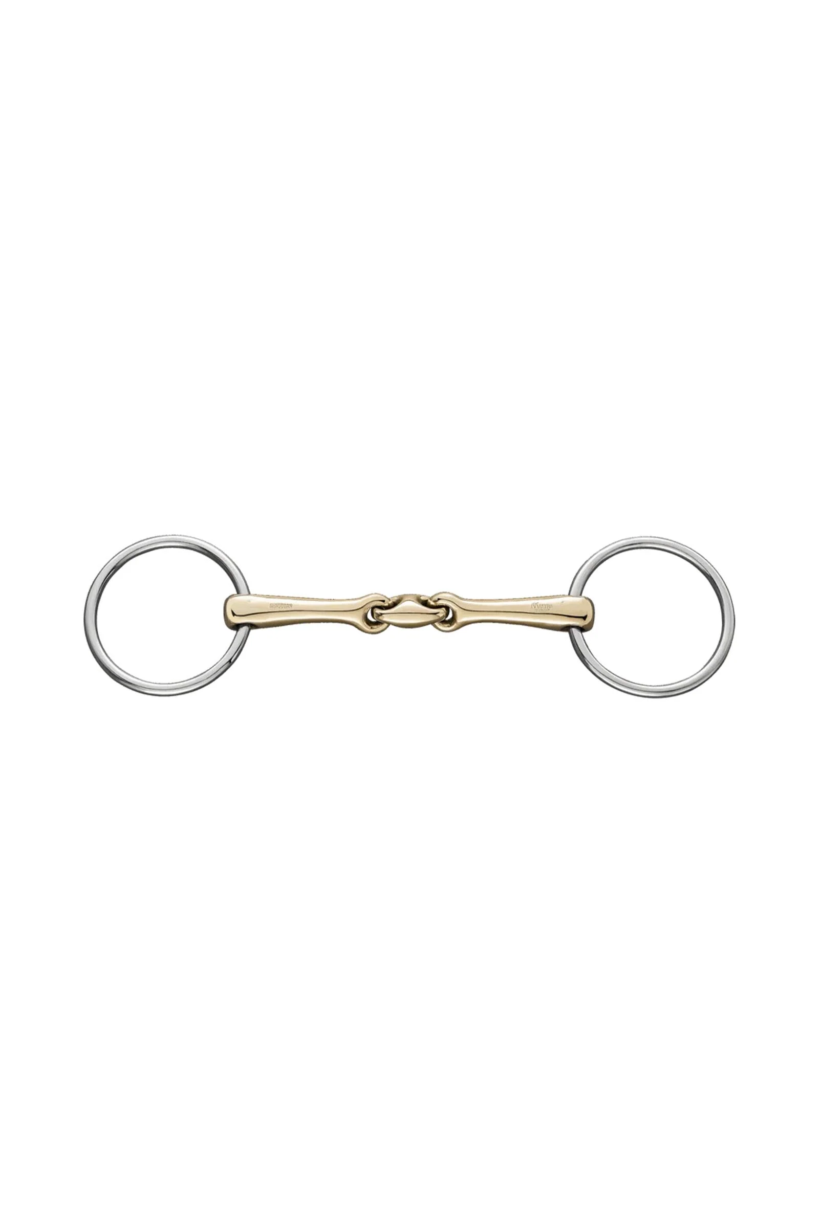 KK Ultra Loose Ring Snaffle Bit, Double Jt. 12mm, Sensogan Metall 135 mm