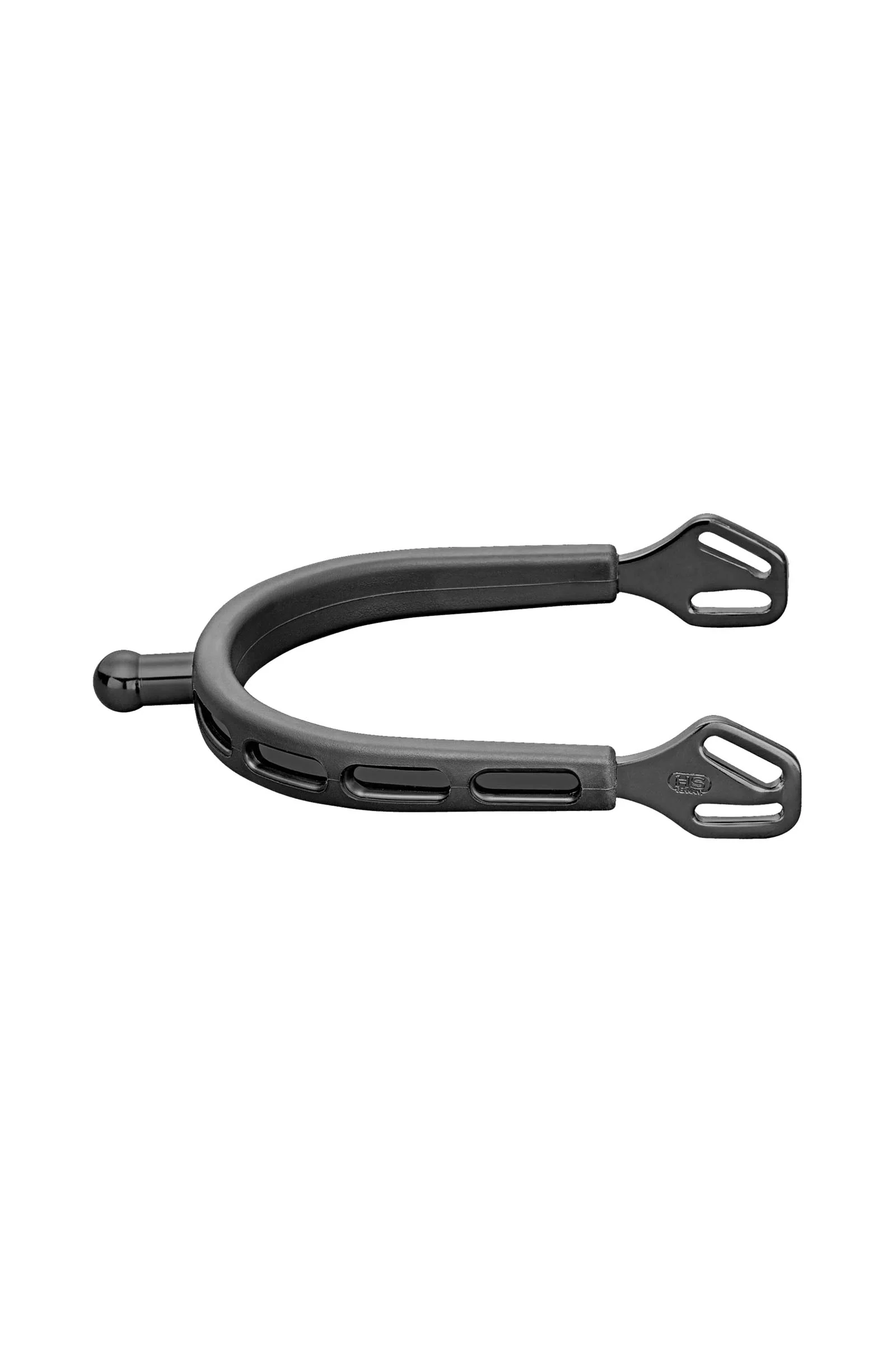 Klimke Collection Spurs Ultra Fit Extra Grip, Black Series Stainless St. 20mm Ball Neck Black 20