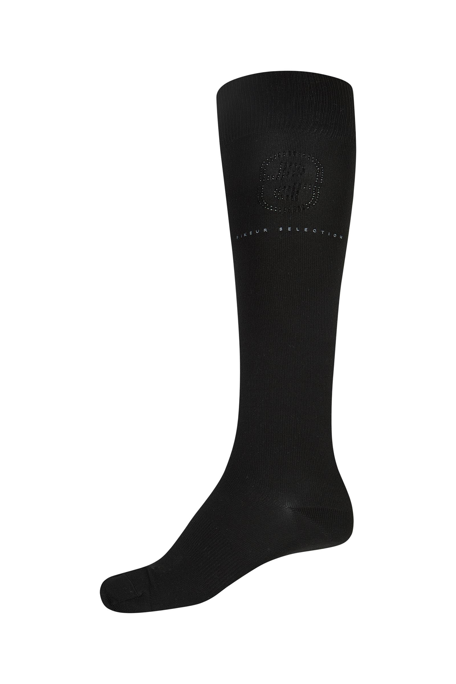 Knee Socks Logo Black 5-6,5