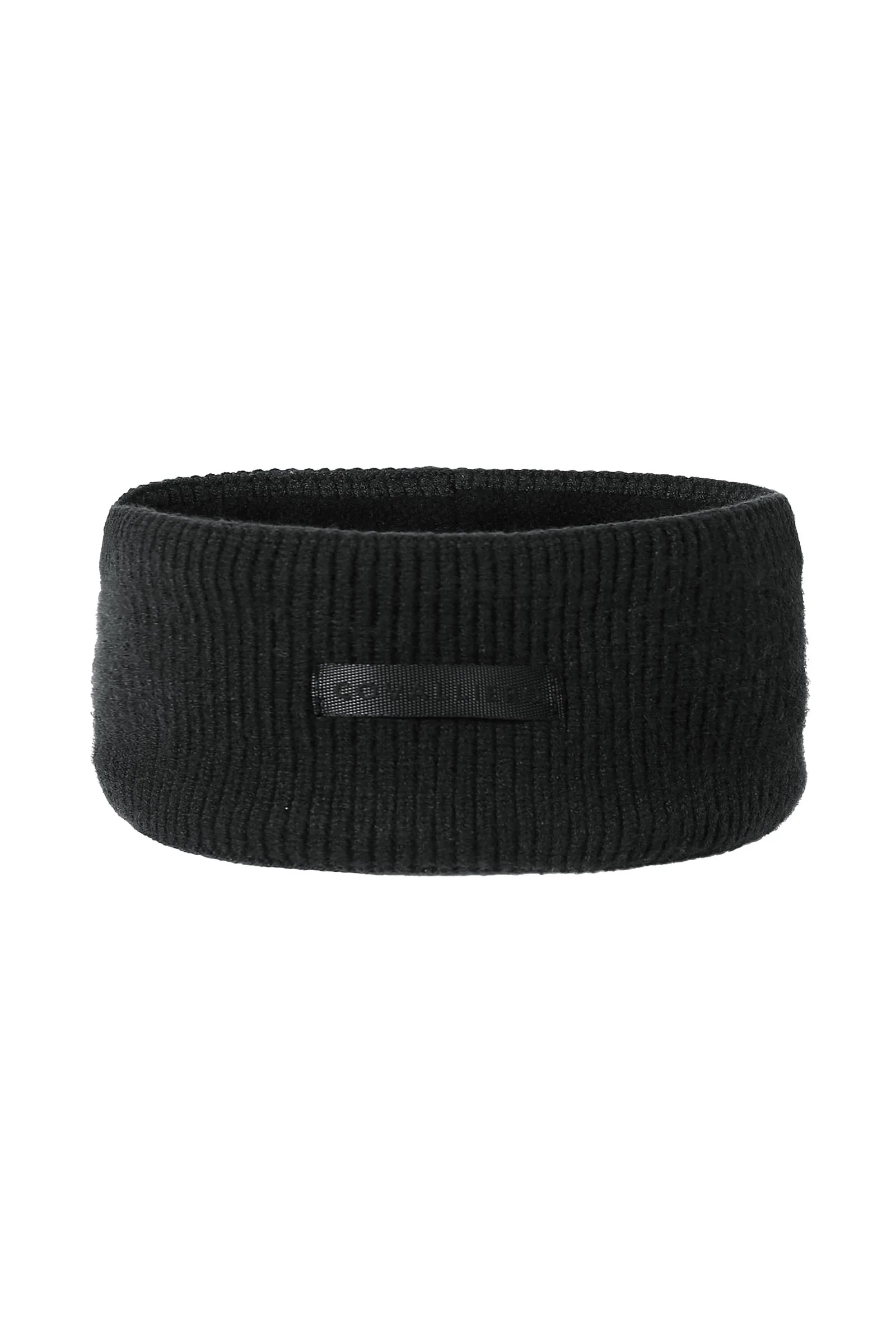 Knitted Headband Black One Size
