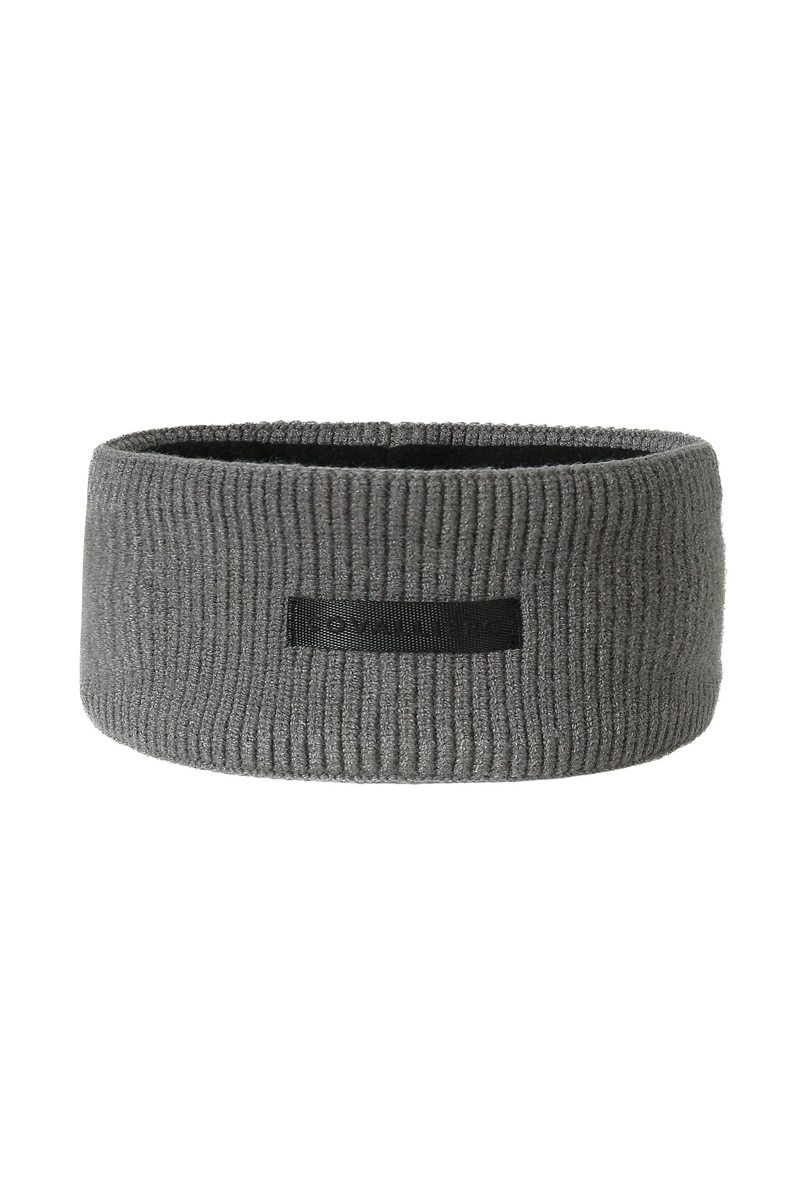 Knitted Headband Steel Grey One Size