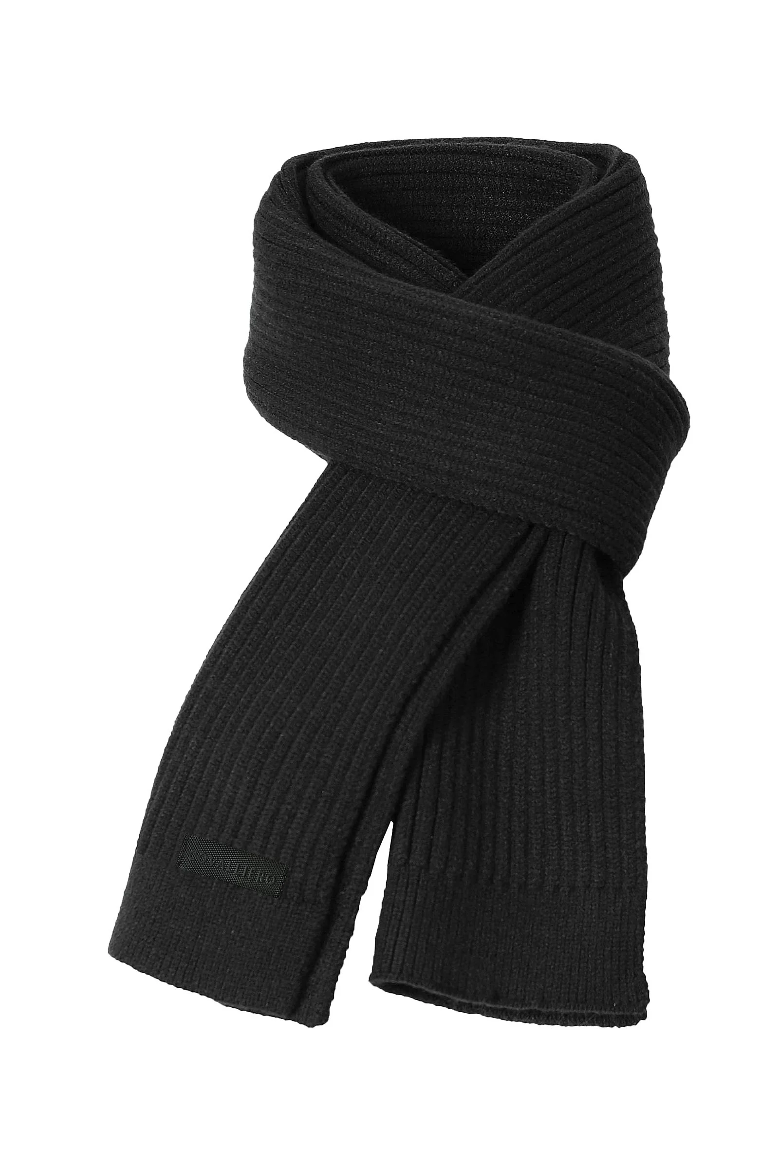 Knitted Scarf Black One Size