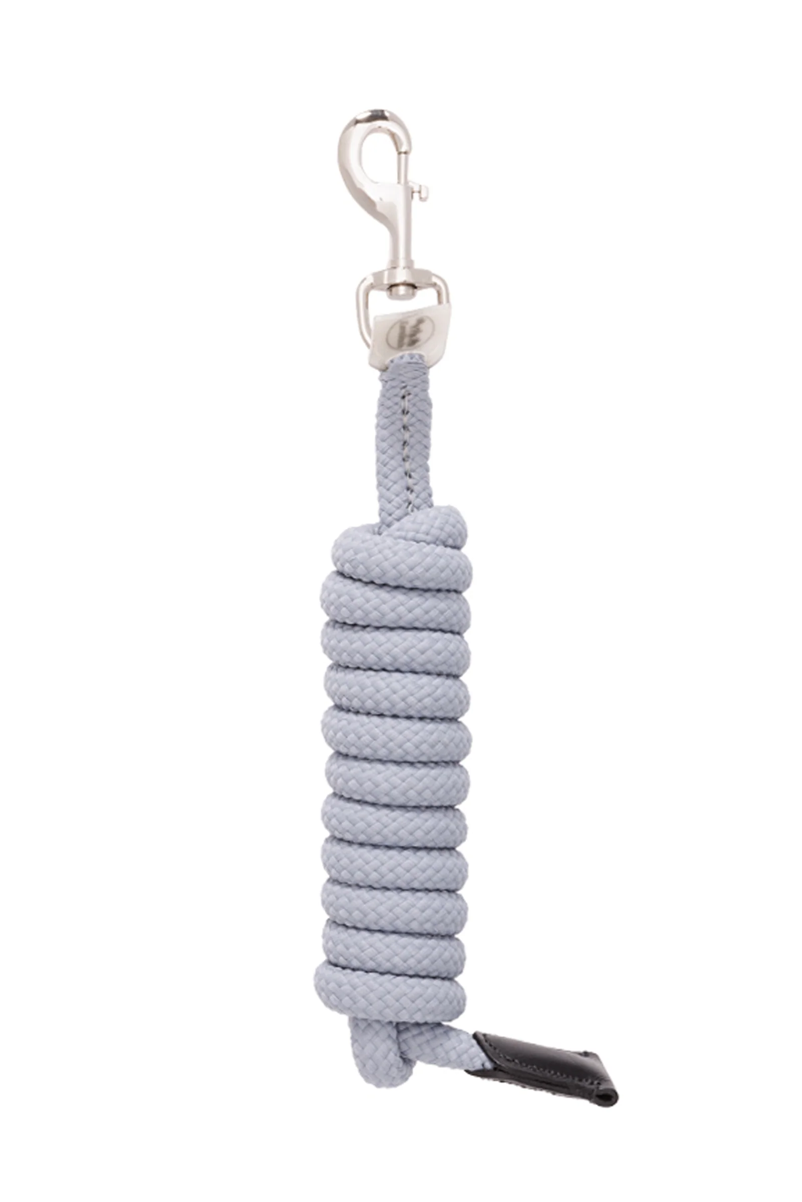 Lead Rope with Silver Carabiner Light Grey One Size