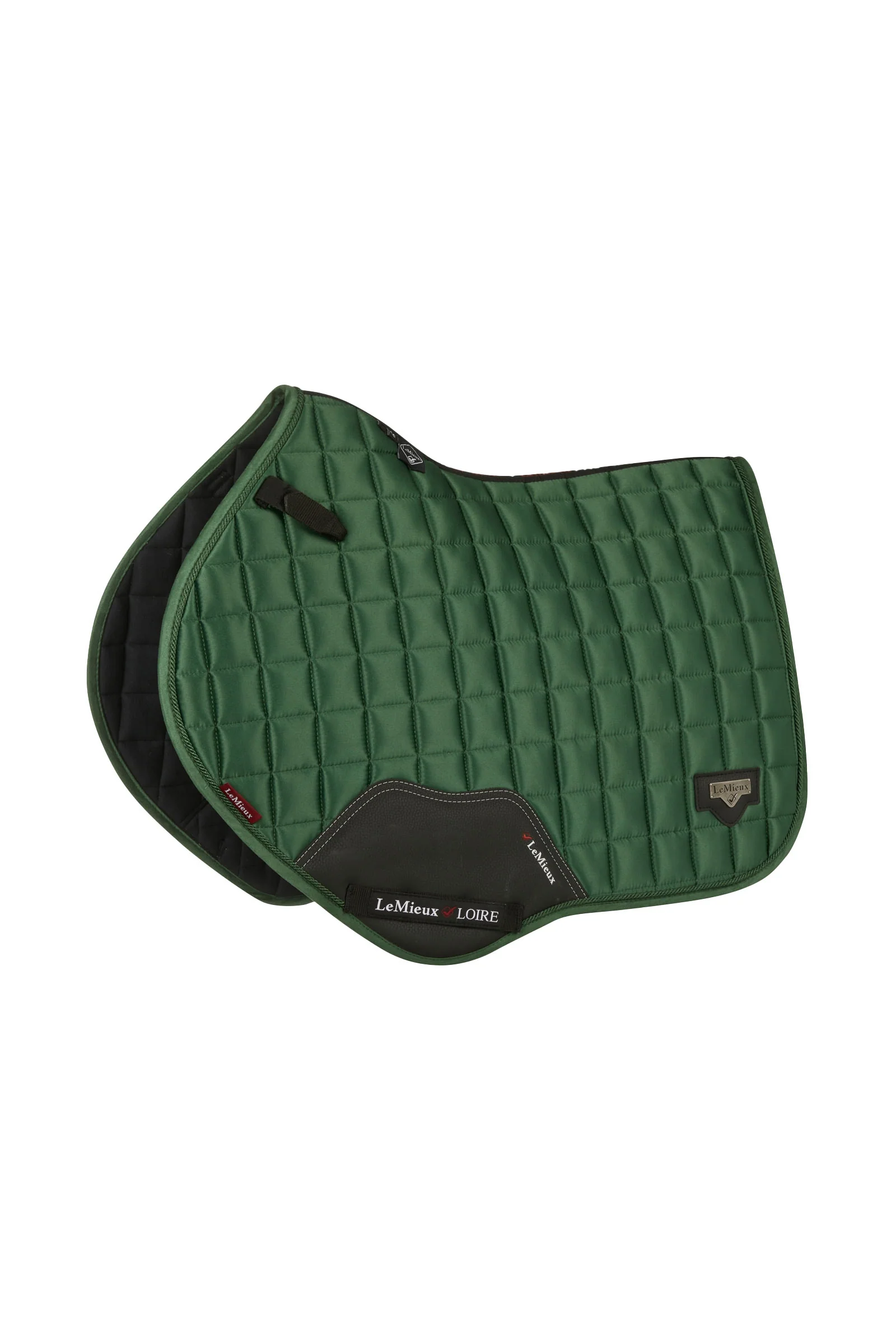 Lemieux Loire Classic Close Contact Square Saddle Pad Hunter Green L