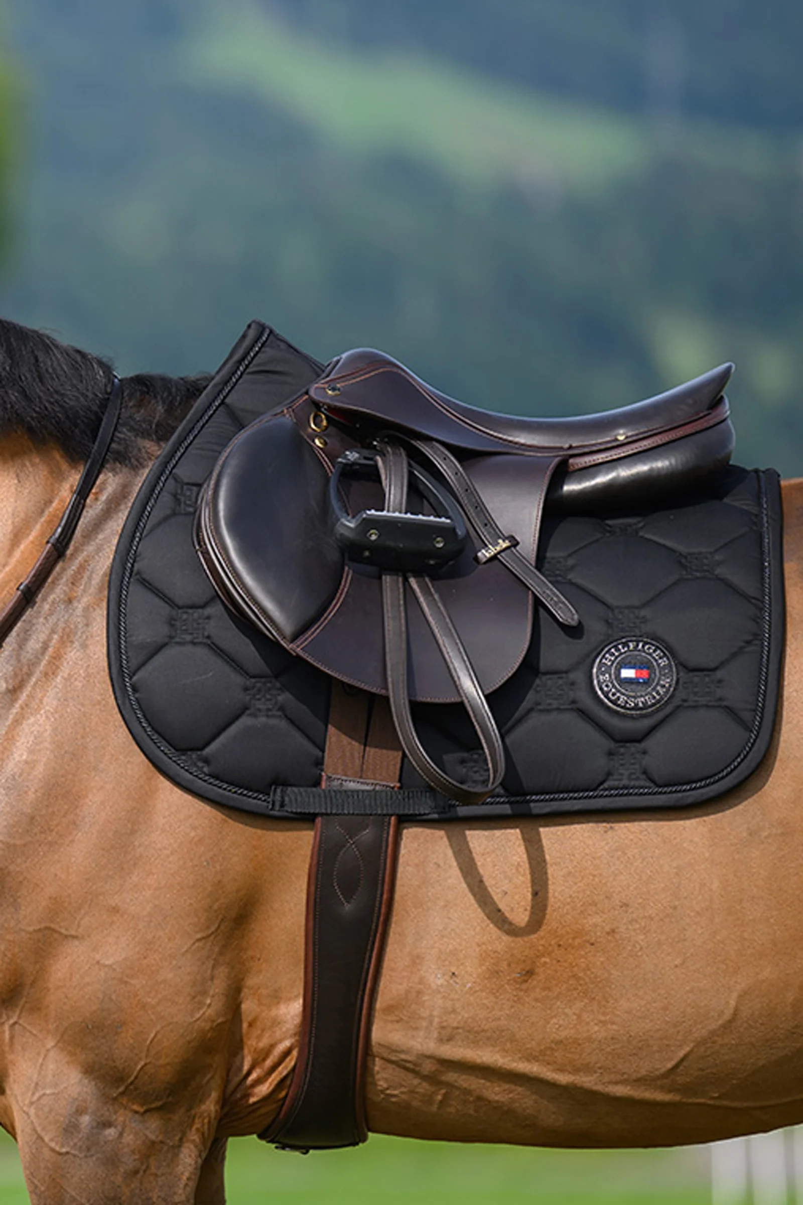 Liberty Jumping Saddle Pad Black F