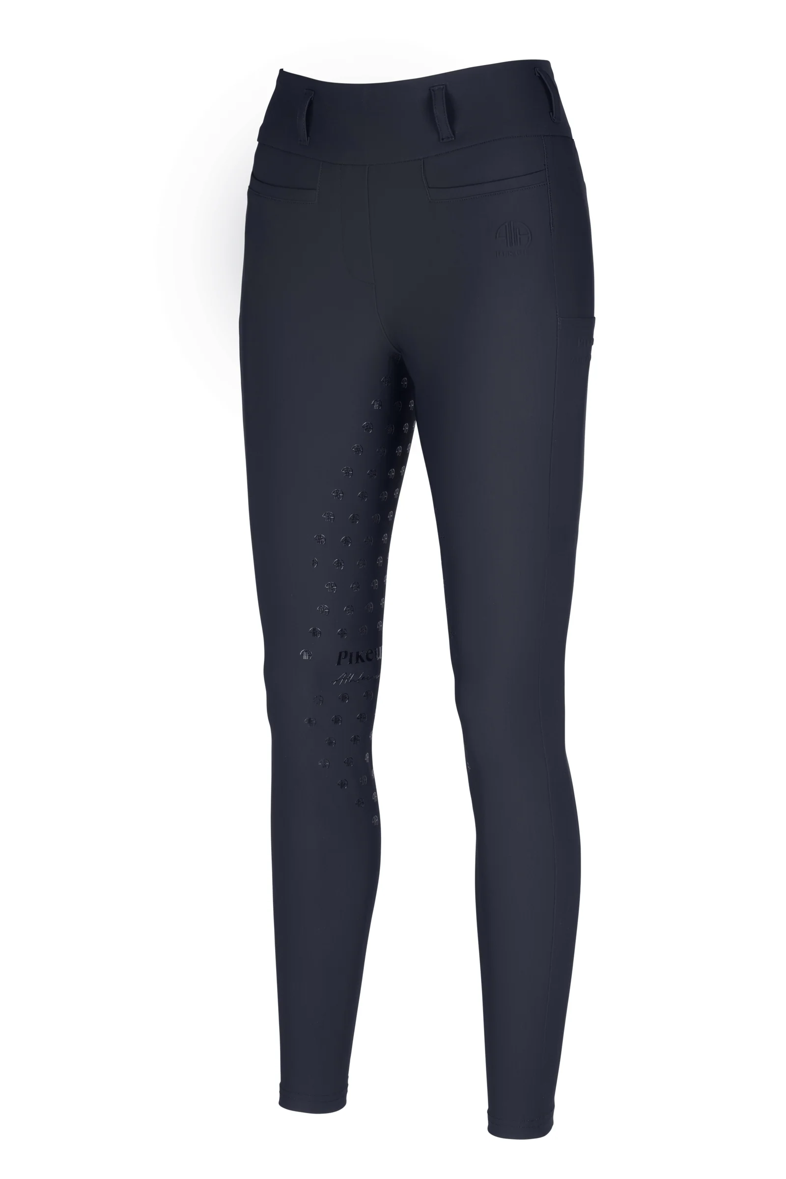 Linnett Women´s Seamless Riding Tights With High Waist and Full Grip Black 4
