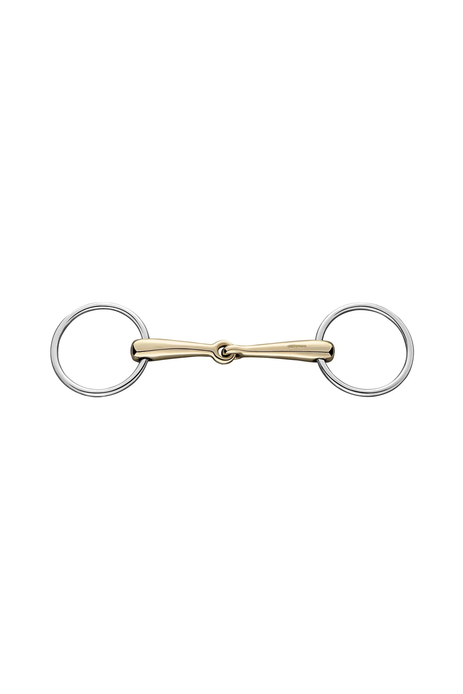 Loose Ring Snaffle Bit, Single Jt., 18 mm, Sensogan No Color 145 mm