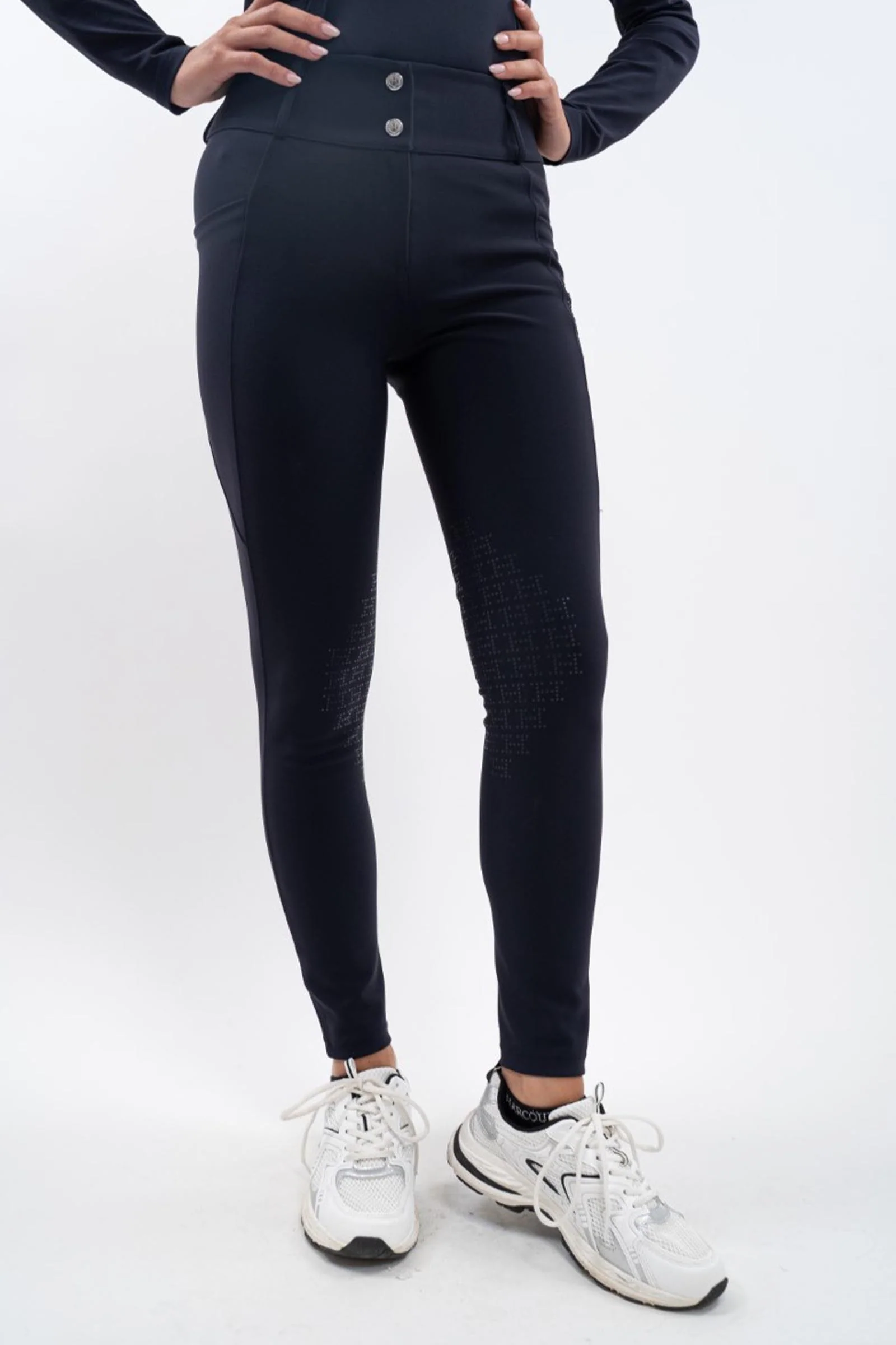 Luce Women's Knee Grip Breeches Marine (Navy) 6