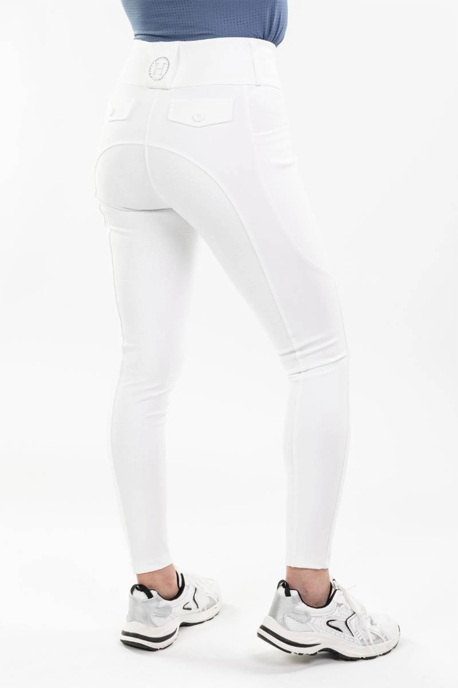Ludivine Women's Fullseat Breeches Blanc (White) 10