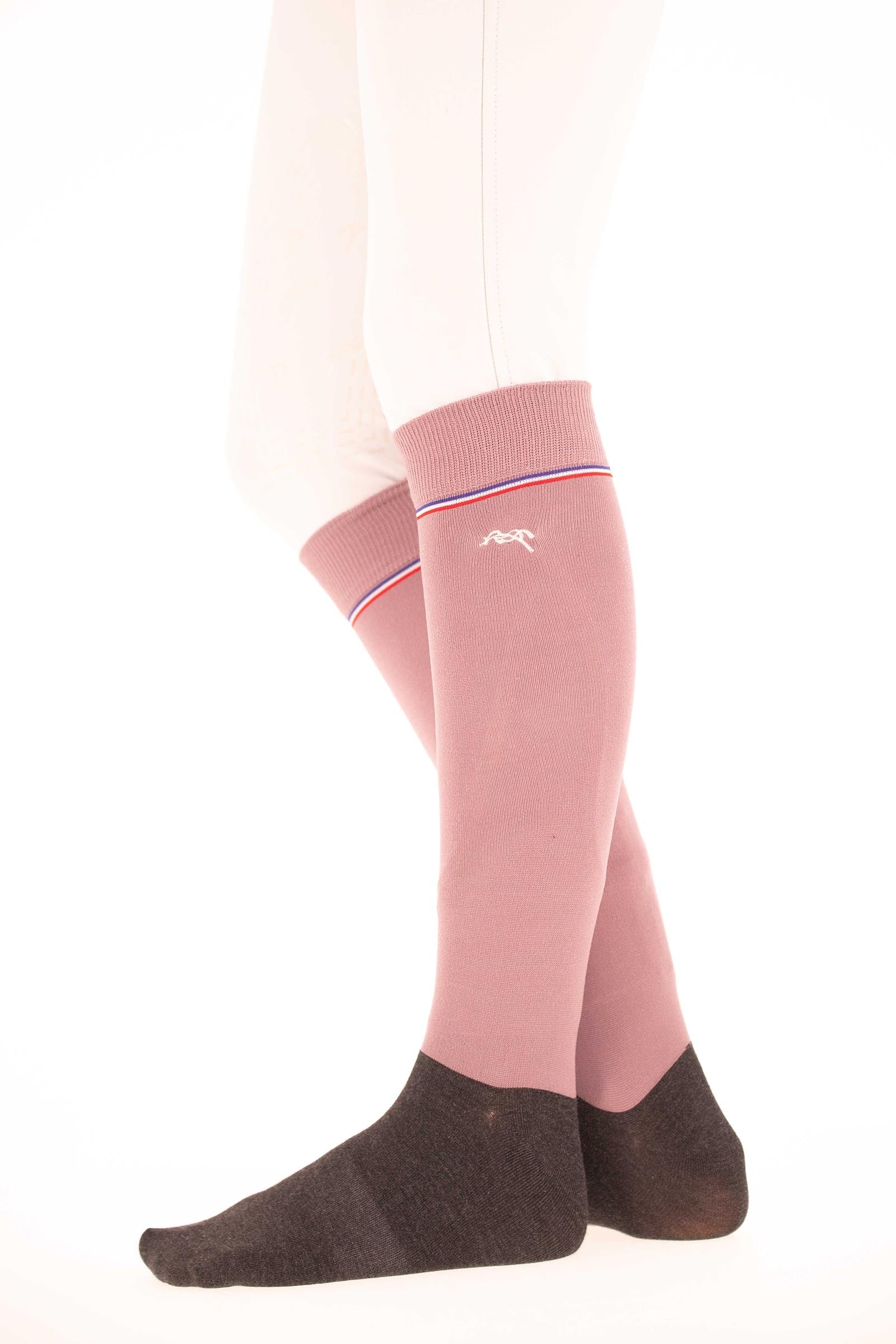 Luxe Riding Socks Powder Pink 4 - 6