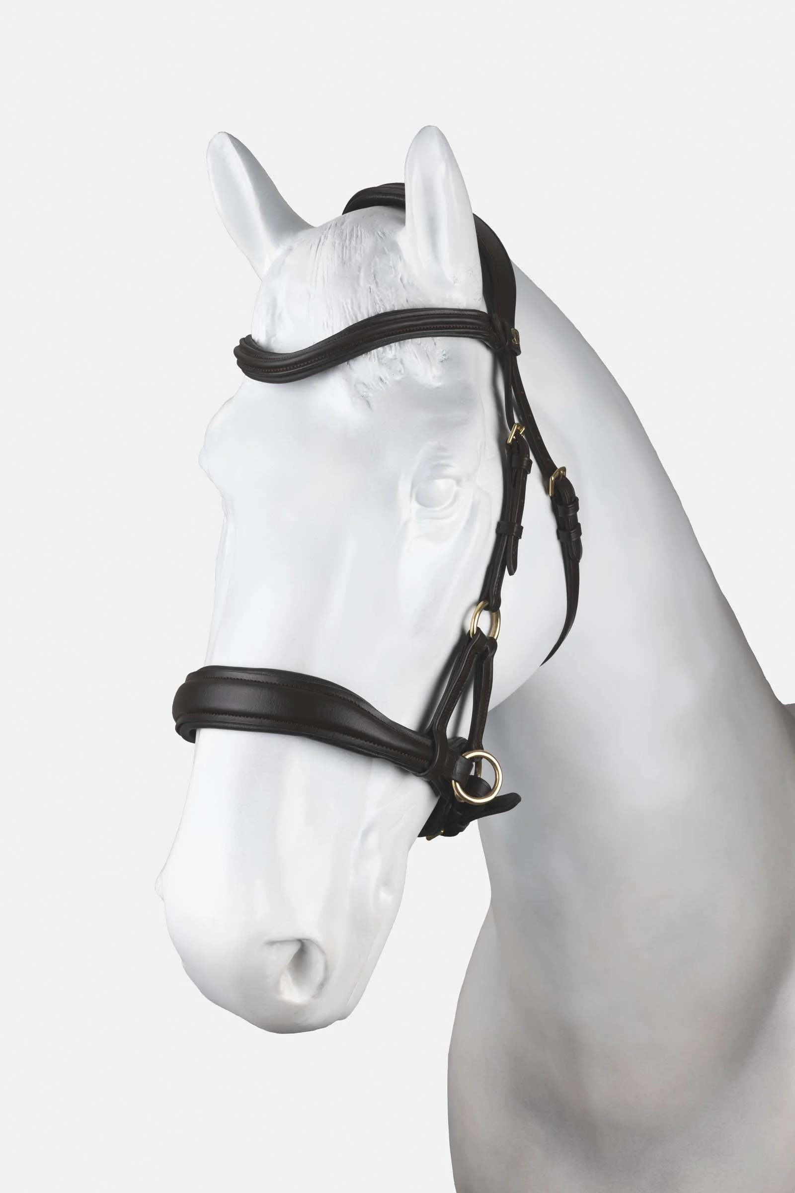 Lyon Side Pull Bridle Brown C