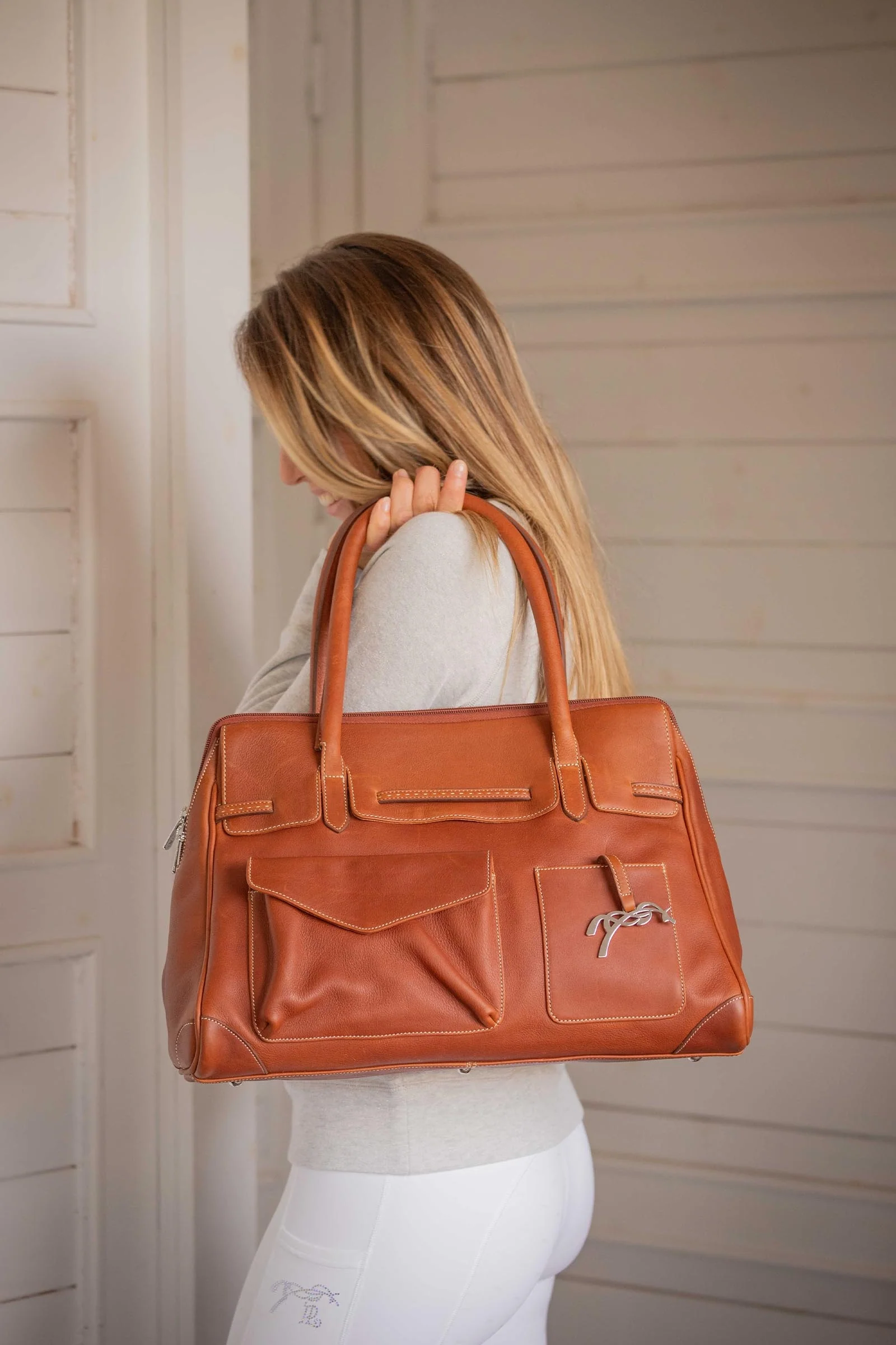 Maëlys Purse, Big Cognac One Size