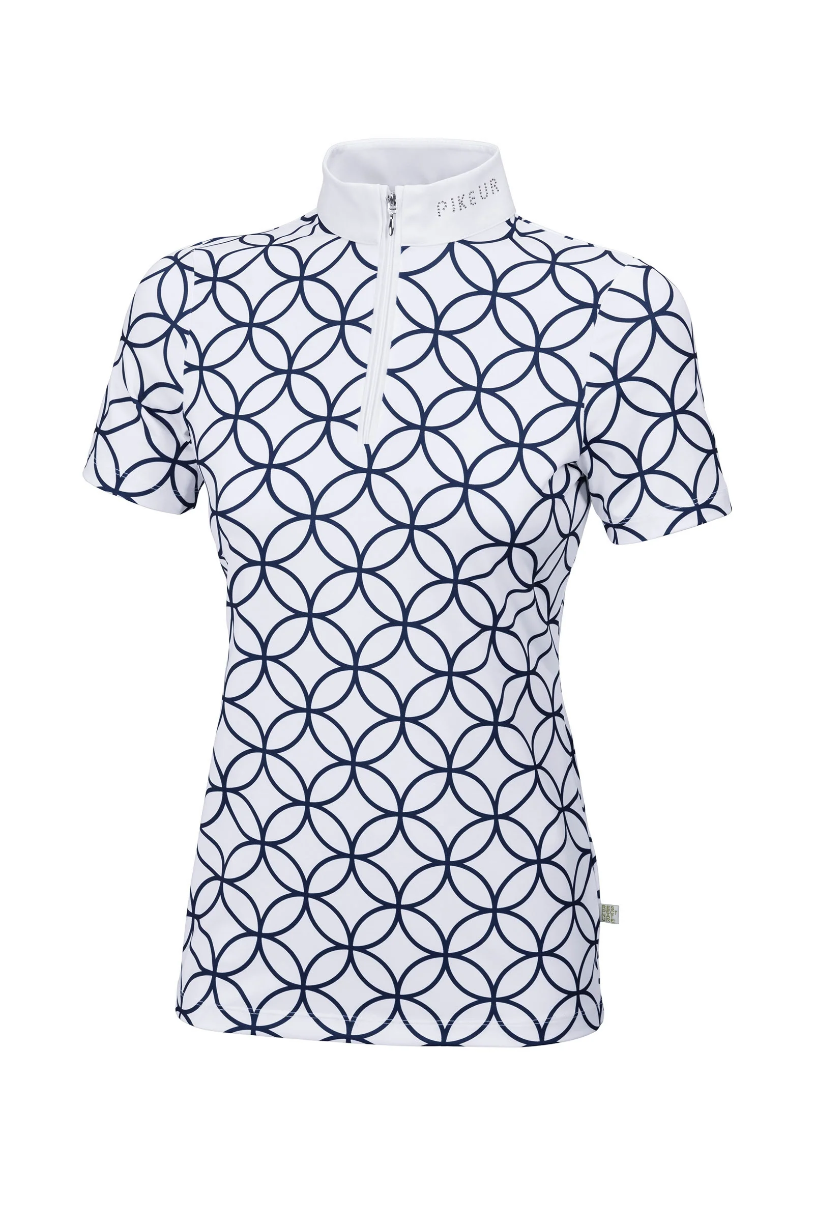 Marou Ladies' Competition Shirt White/Dark Blue 6
