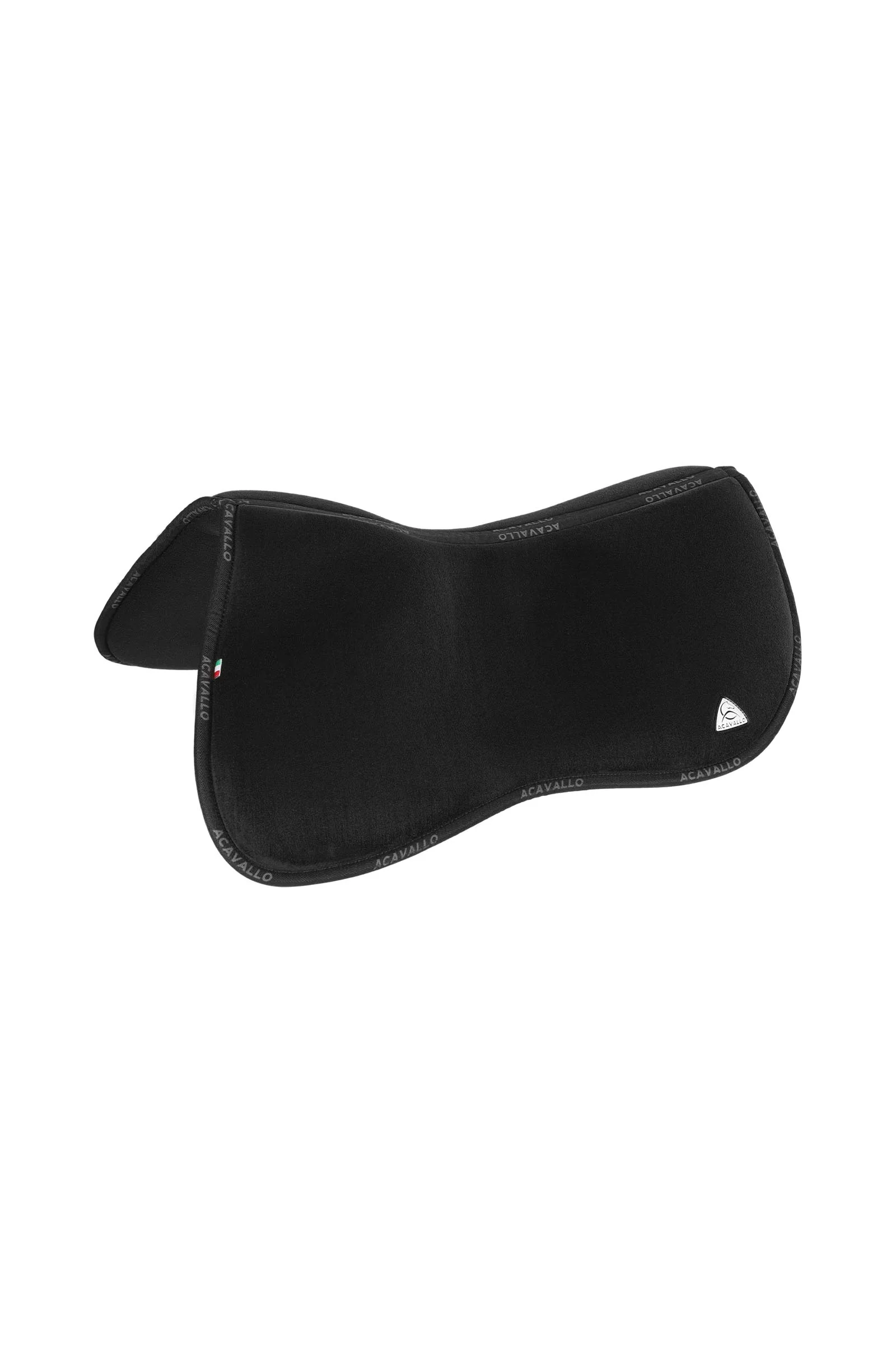 Memory Foam Classic Half Pad Suede Rear Riser Black L