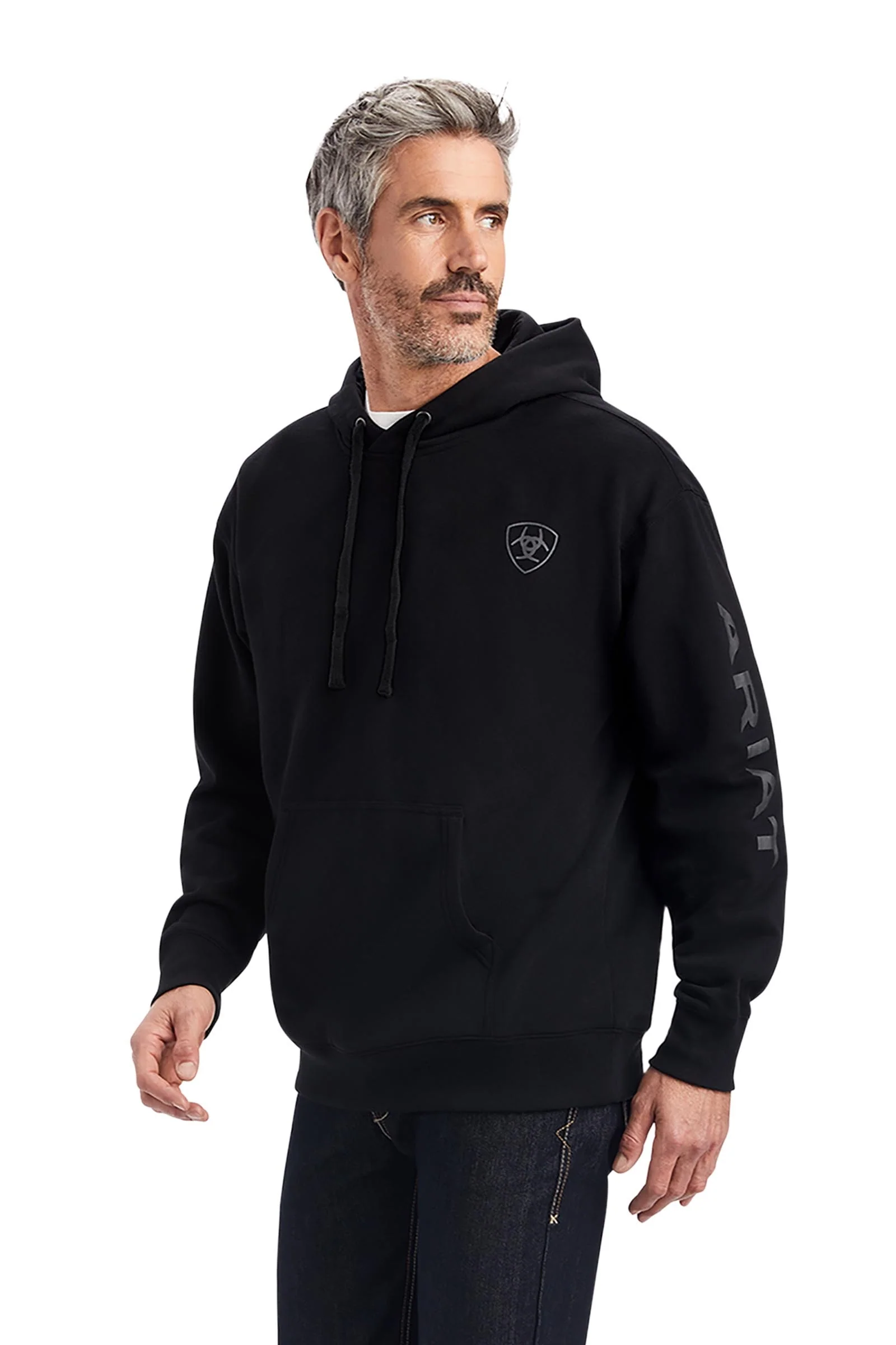 Men's Logo Hoodie Black S