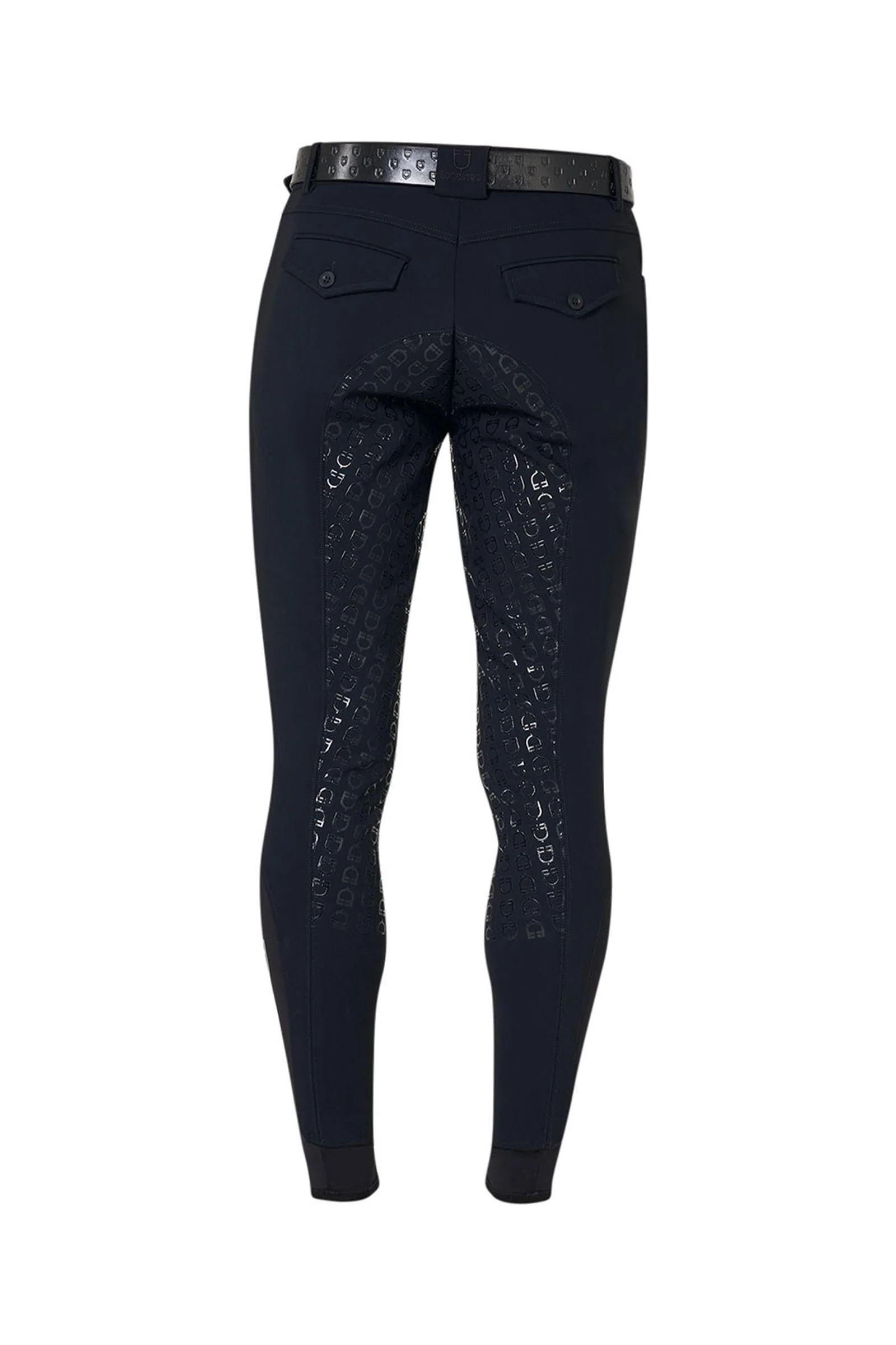 Men's Slim Fit Full Grip Breeches Black 32