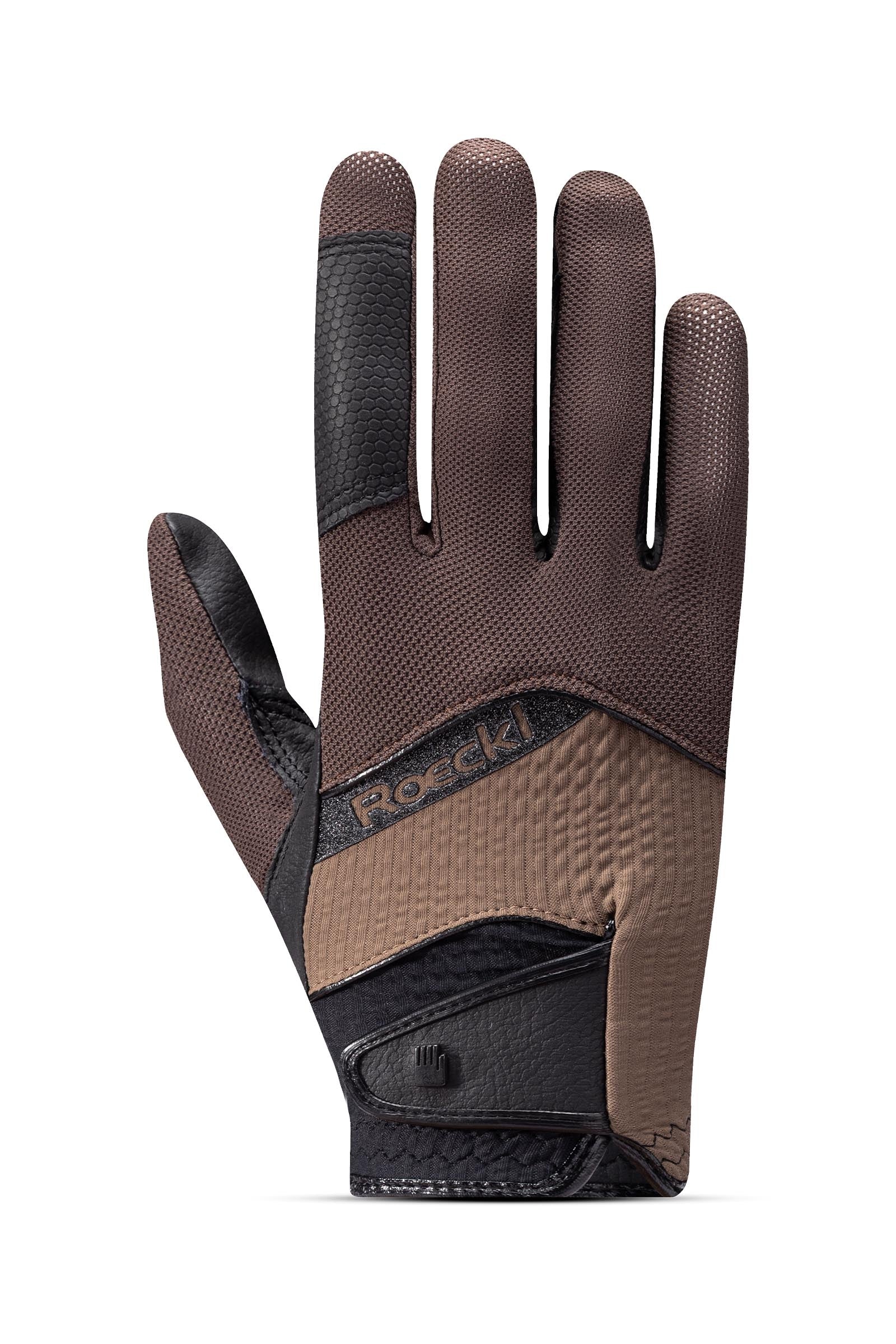 Millero Riding Gloves Dark Mocha/Choco Milk 7,5