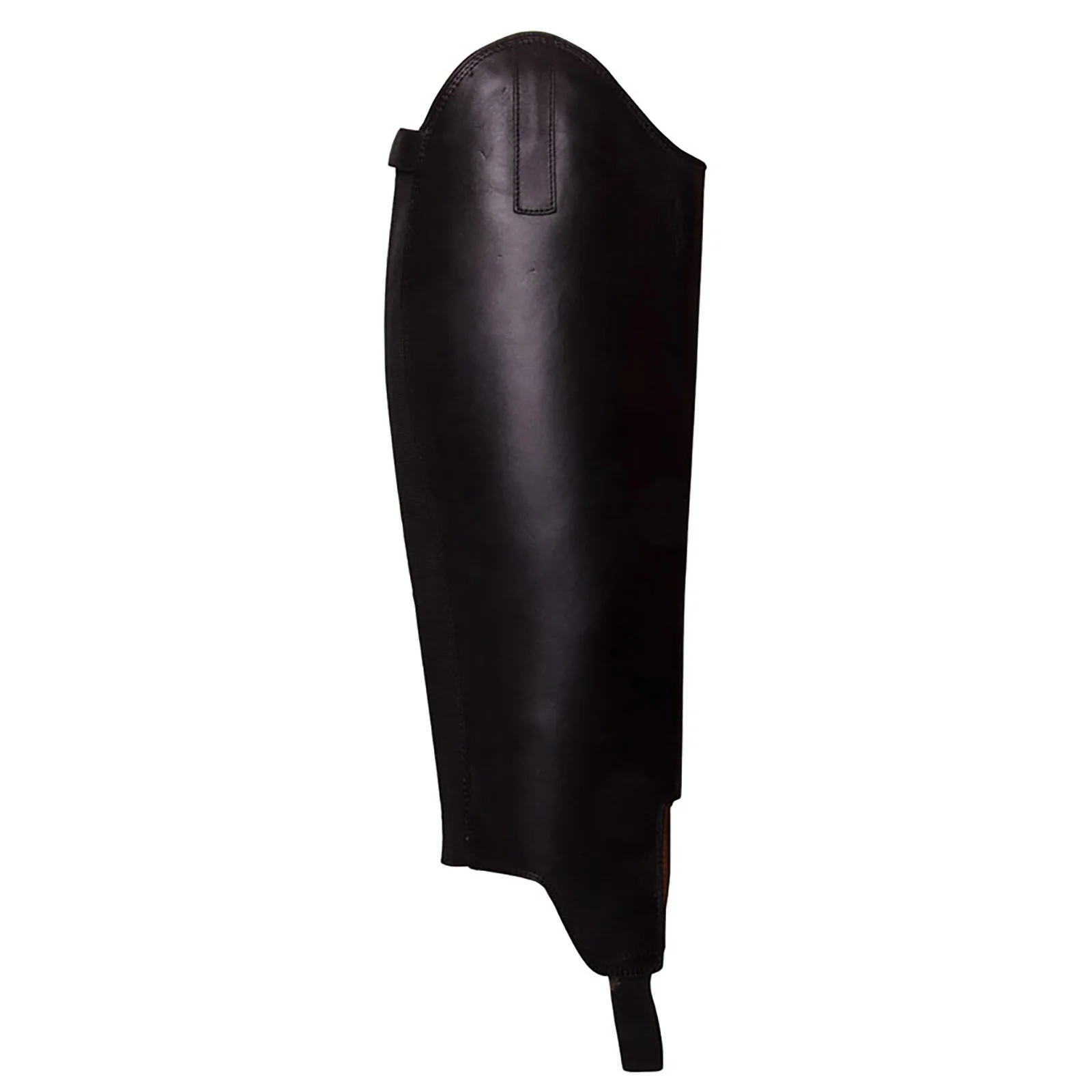 Mini chaps Gaiter leather Black XS