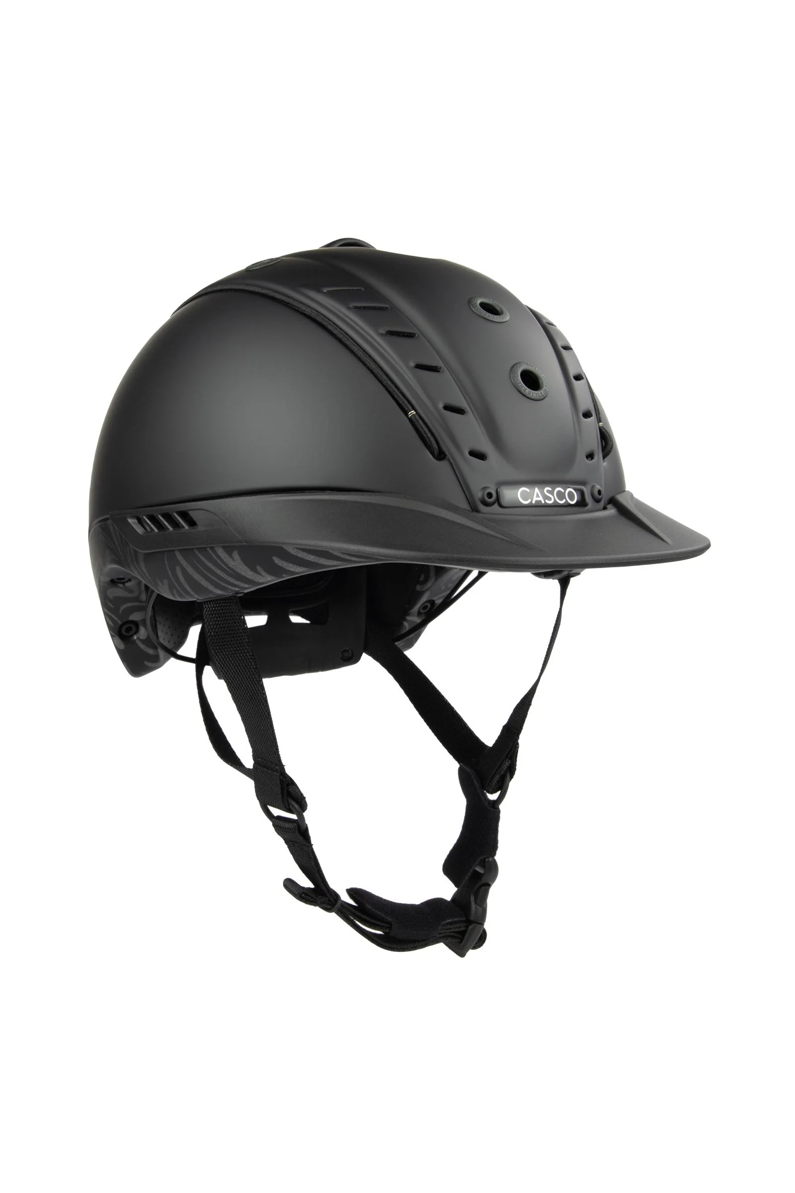 Mistrall-2 Riding Helmet Black Floral 55-57