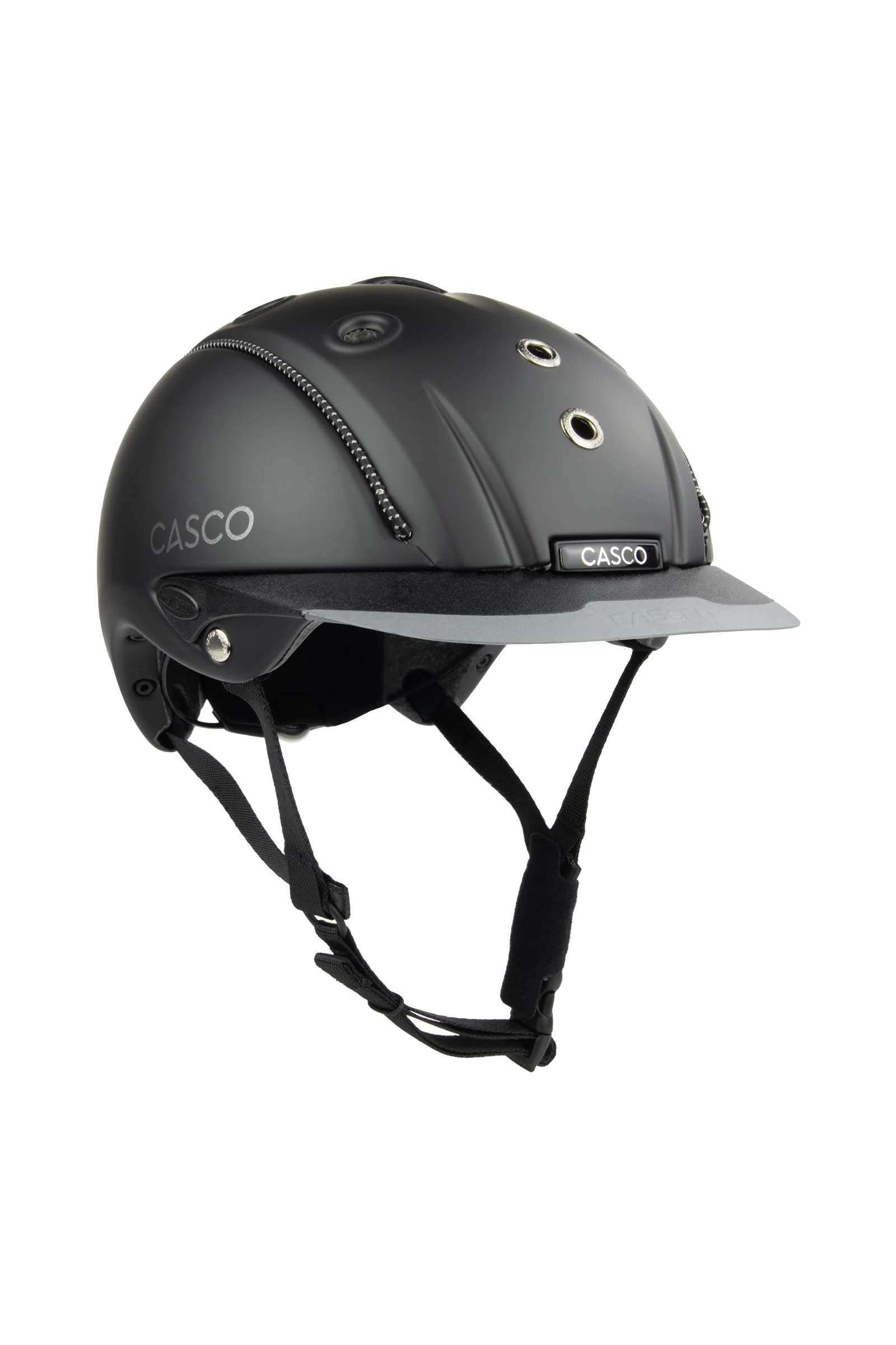 Mistrall Prime Riding Helmet Black Matt 050-x-054