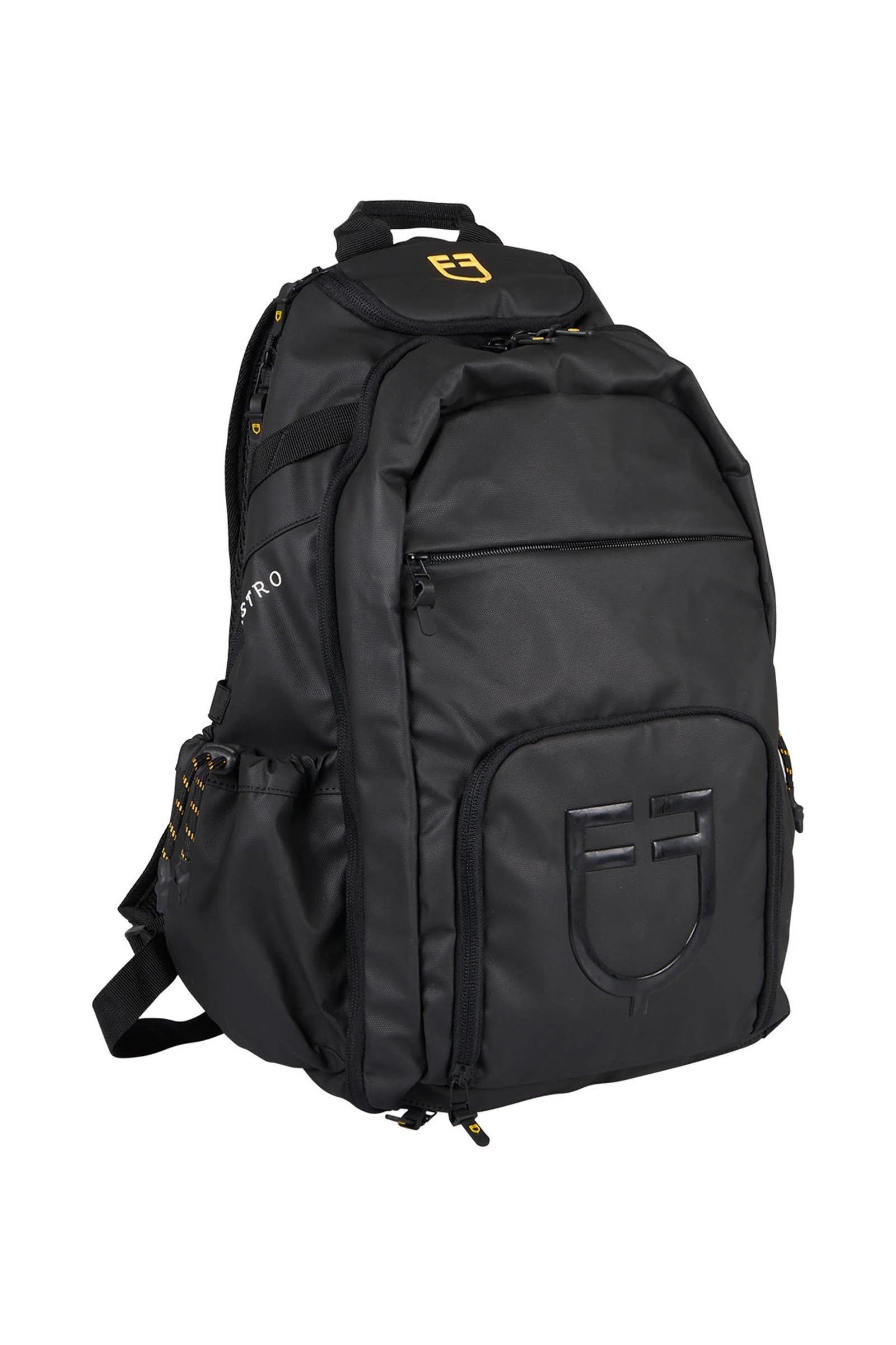 Multi-Pocket Unisex Technical Backpack Black One Size