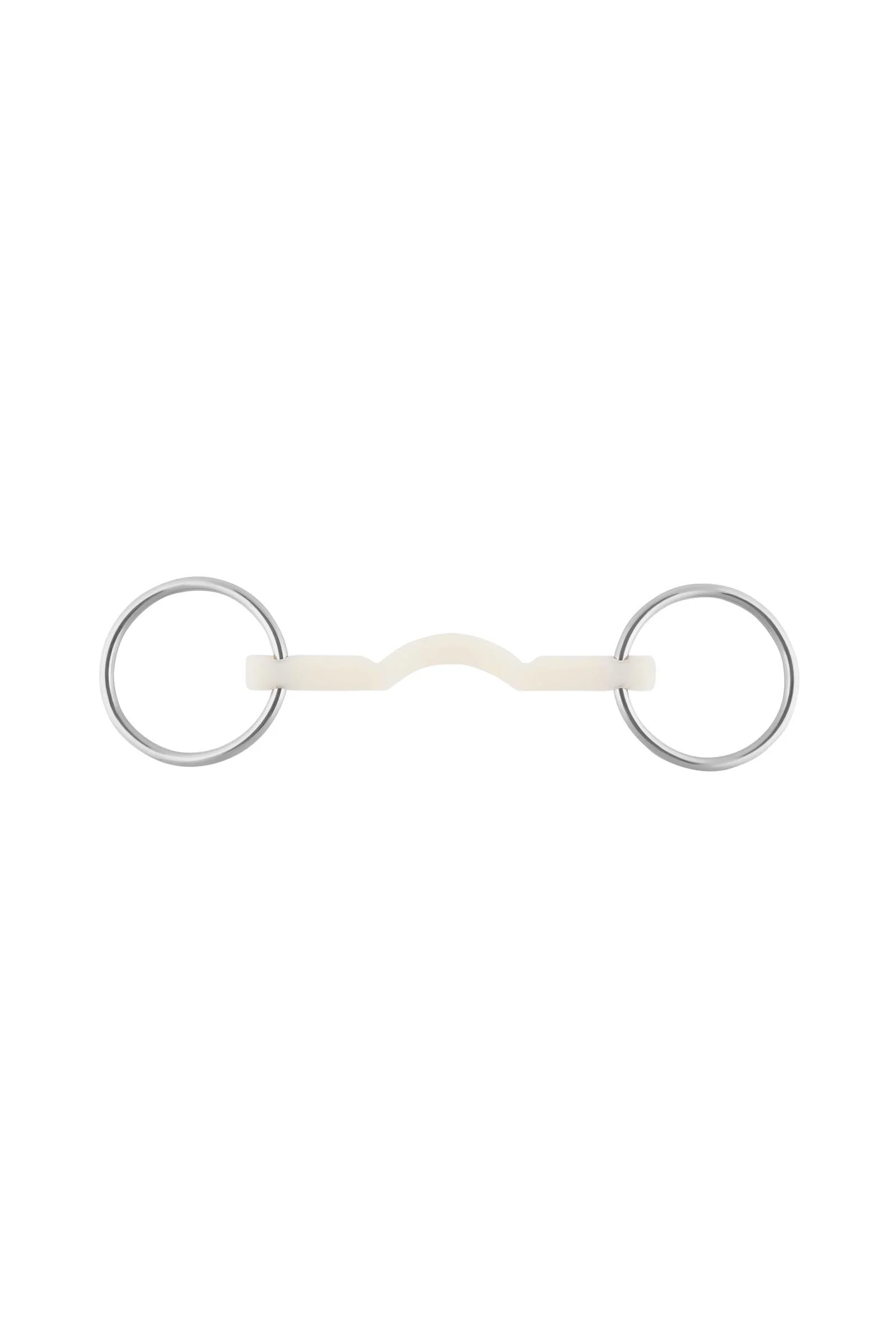 Nathe Mullen Mouth Bit Hard, W. Port 15mm, Thermoplastic 000 145 mm