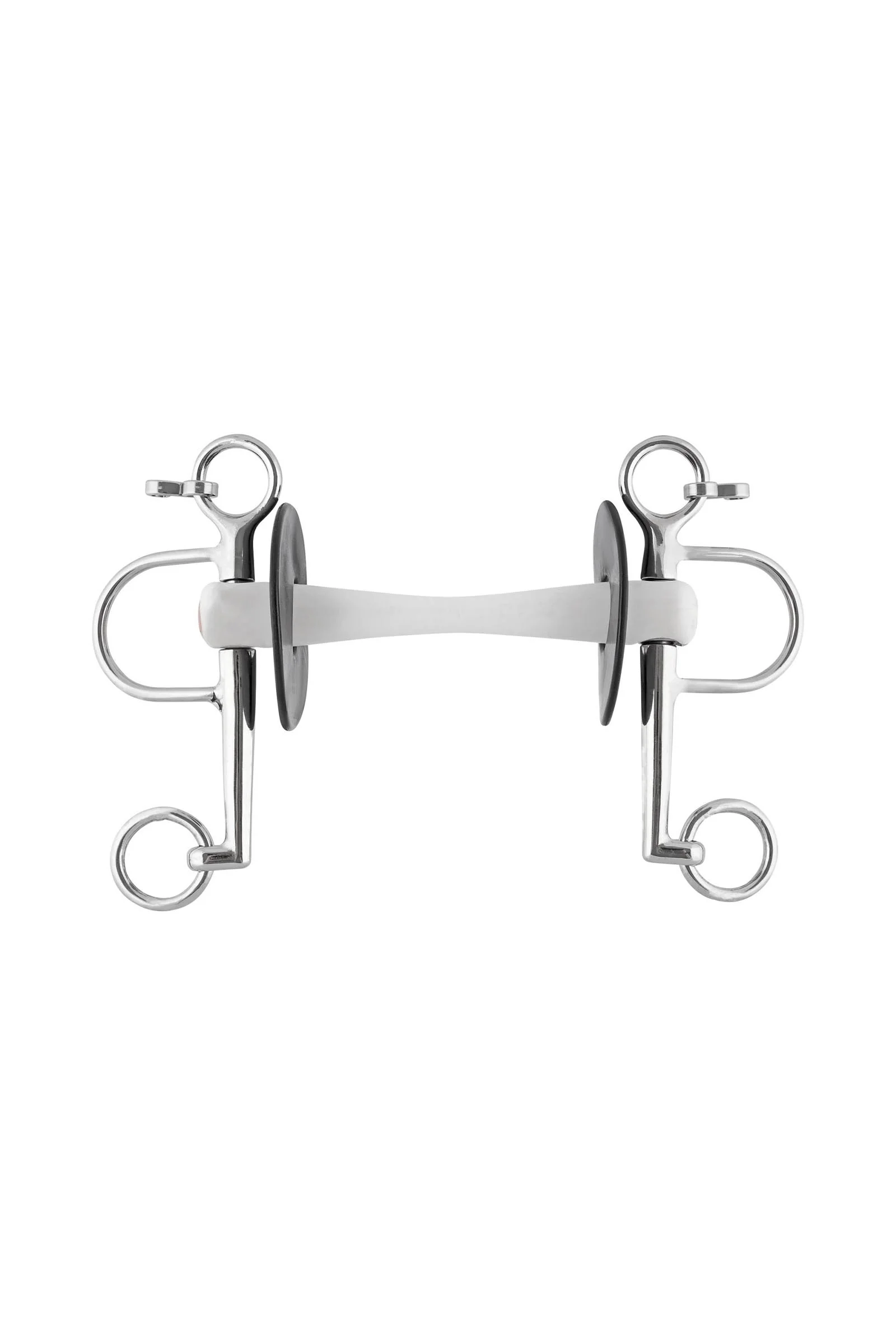 Nathe Pelham Flexible Mullen Mouth, 20mm, Short Shanks, Thermoplastic 000 120 mm