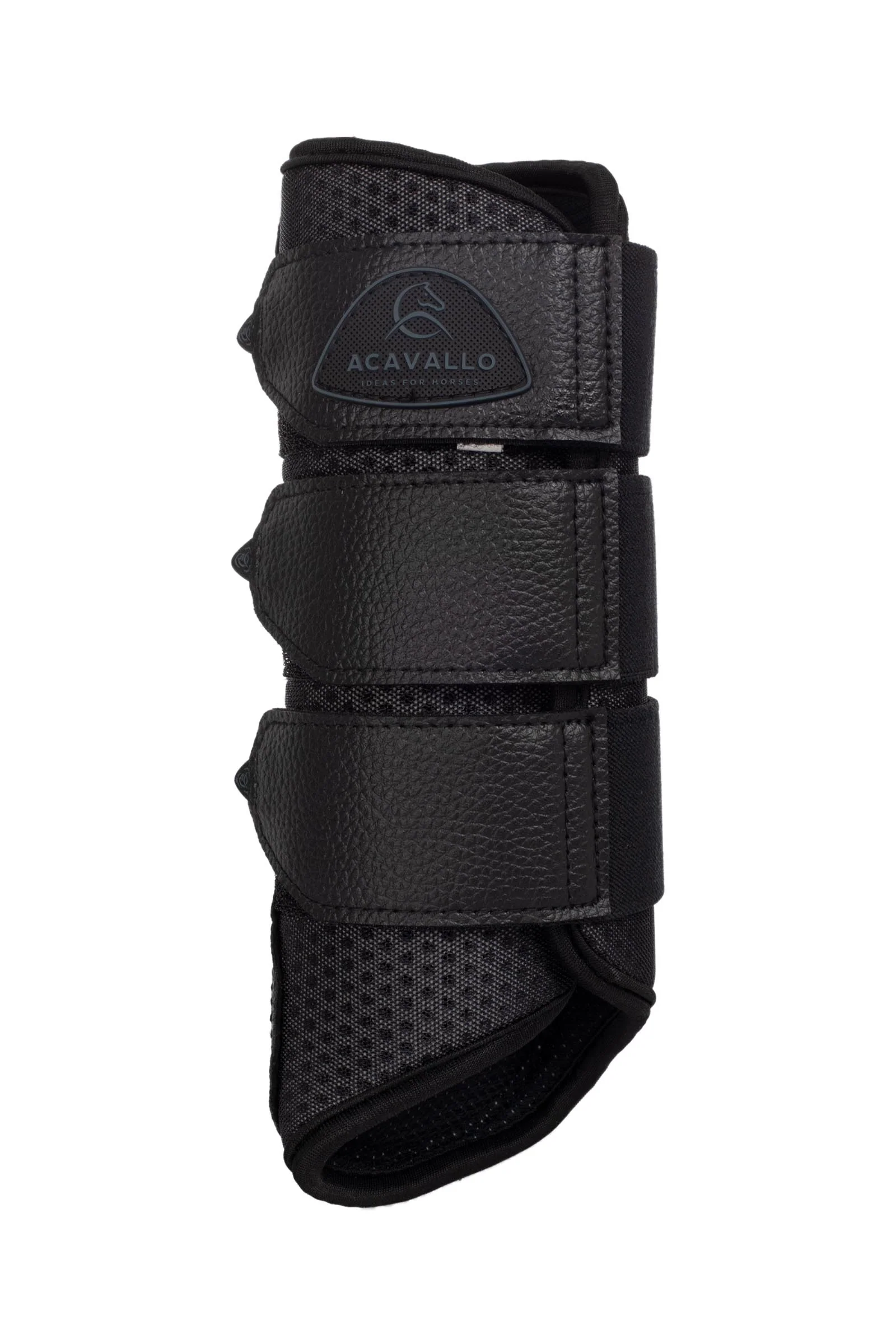 Neoprene Brushing Boots, Hind Black S
