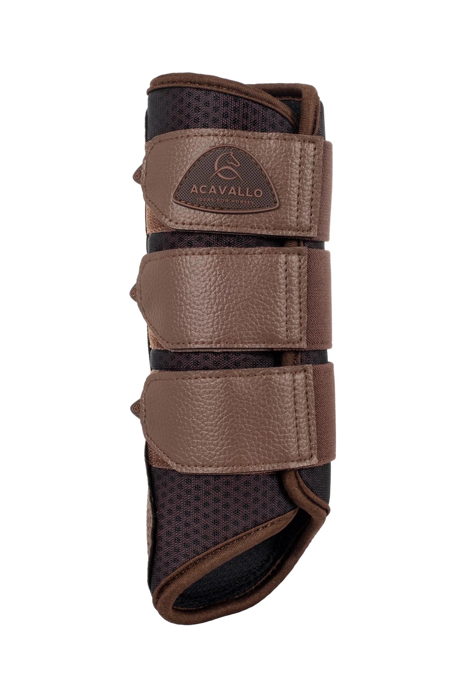 Neoprene Brushing Boots, Hind Dark Brown M