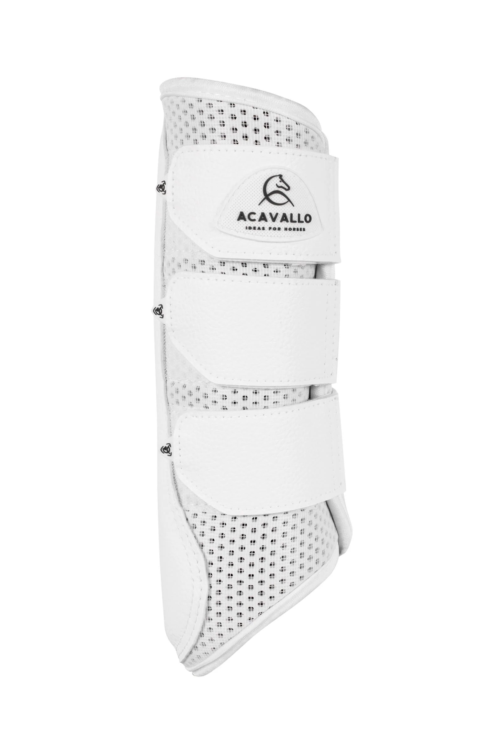 Neoprene Brushing Boots, Hind White S