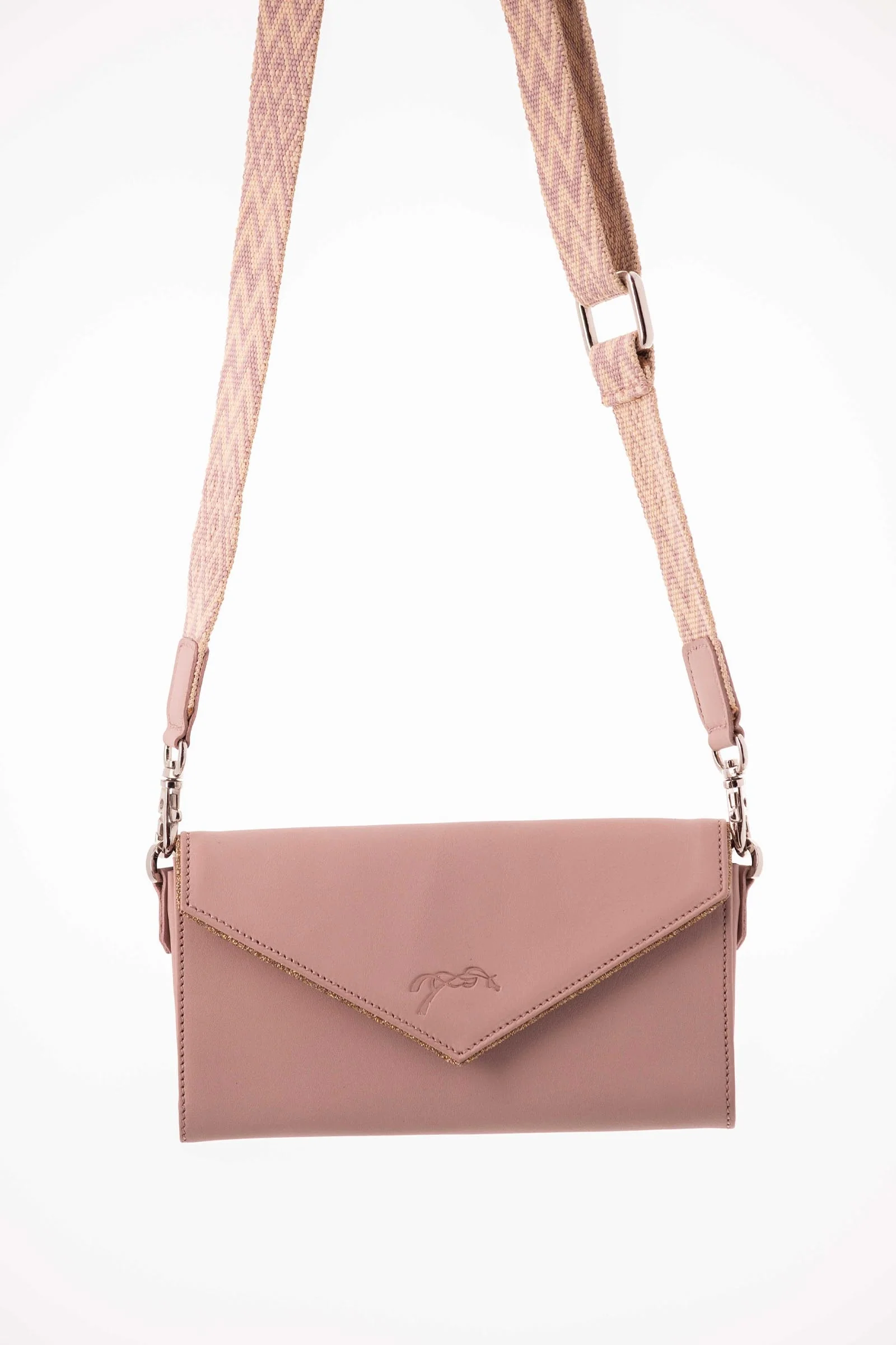 New Phone Pocket Pale Pink One Size